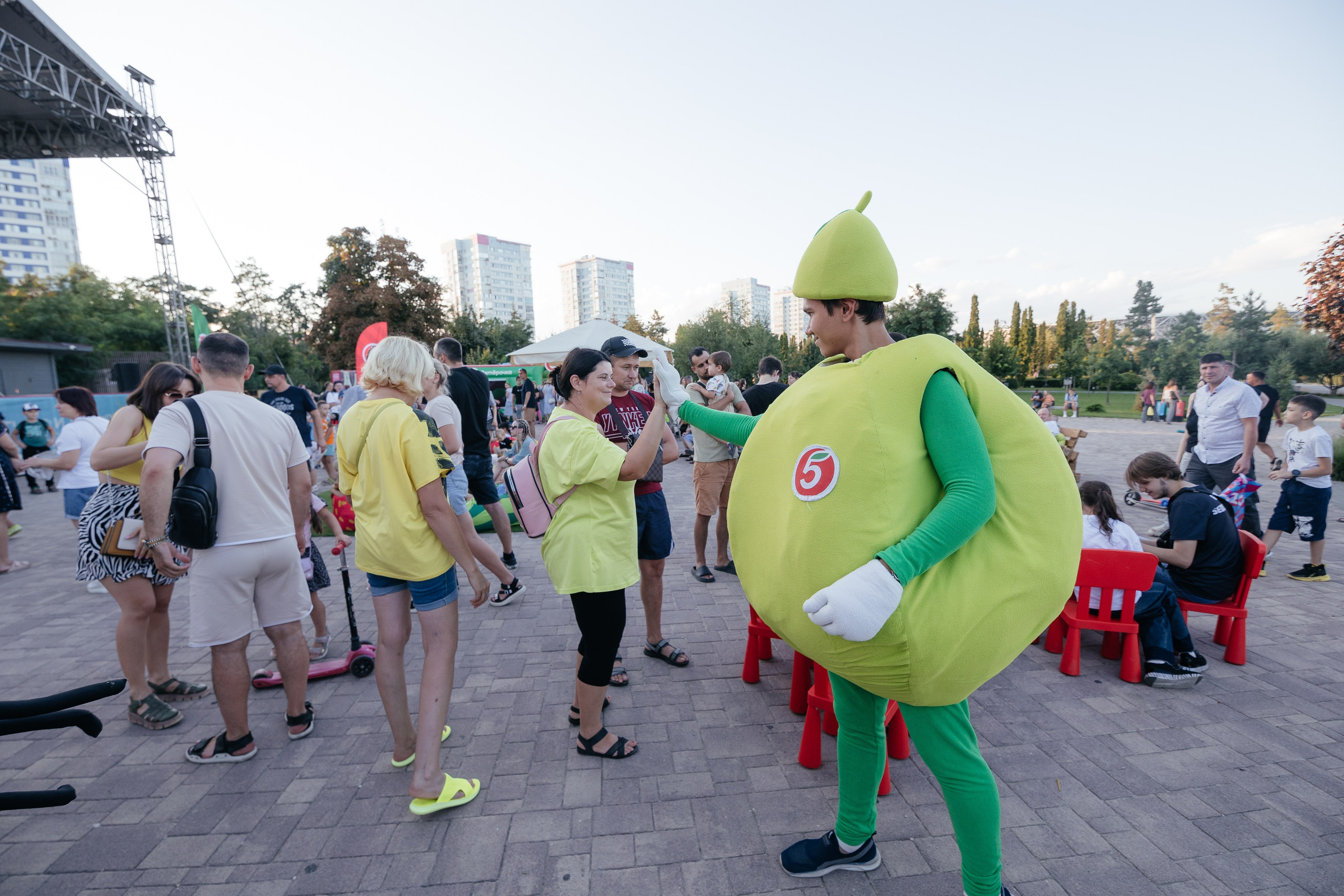 Пятерочка детский праздник. Фотограф Крохин Олег