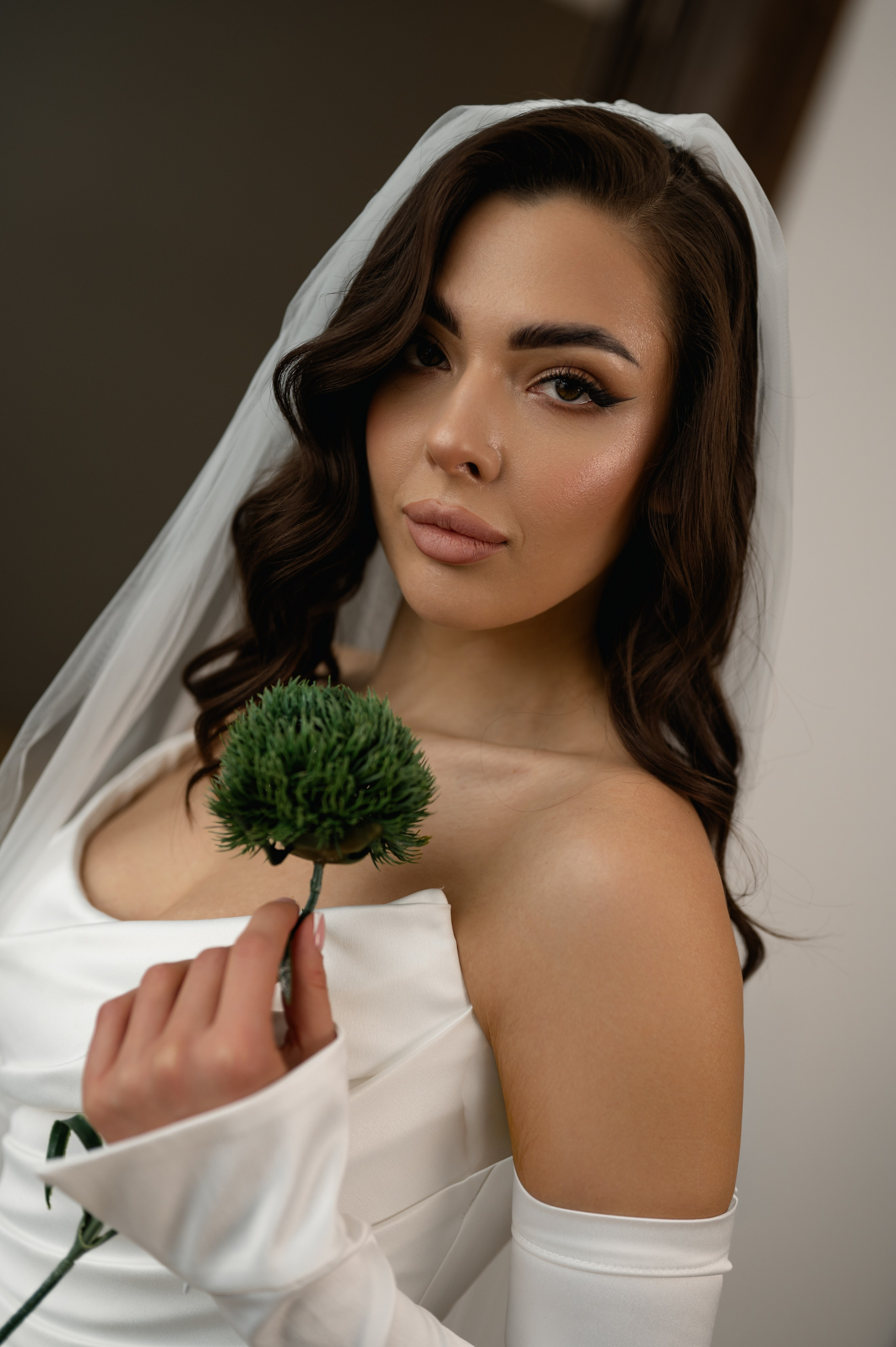 Свадебная фотосессия в студии. Свадебный и семейный фотограф в Краснодаре Алина Мельник