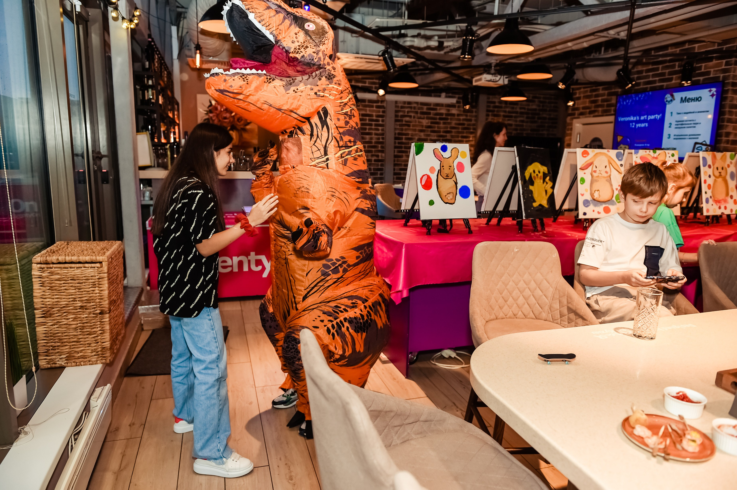 Репортажная фотосъемка на день рождения Вероники. Фотосессии в Москве, женский и семейный фотограф Юлия Михайленко