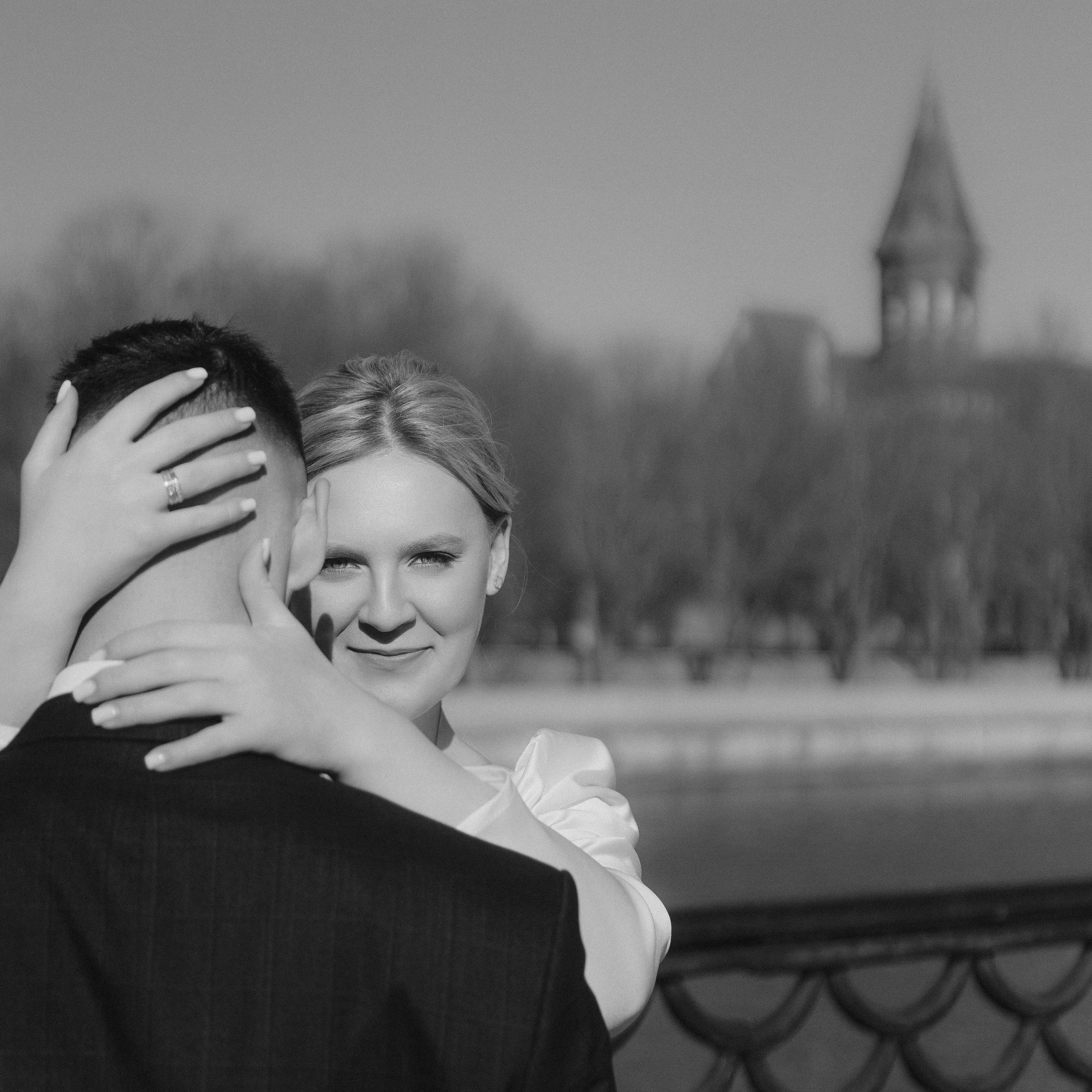 Свадебная фотосессия на закате на море. Свадебный фотограф в Калининграде Мария Ямышева