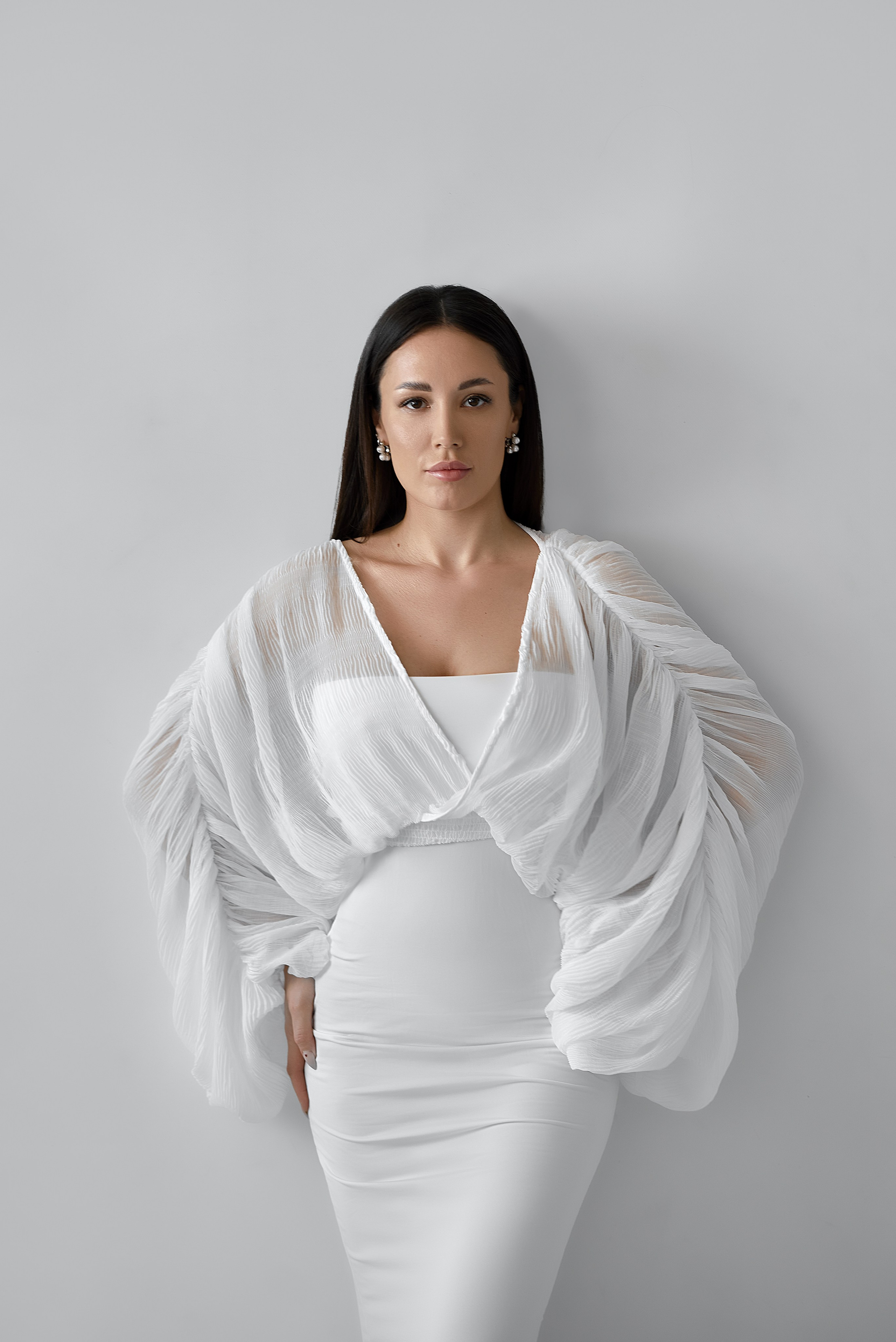 Женский портрет. Фотограф беременности и новорожденных в Рязани