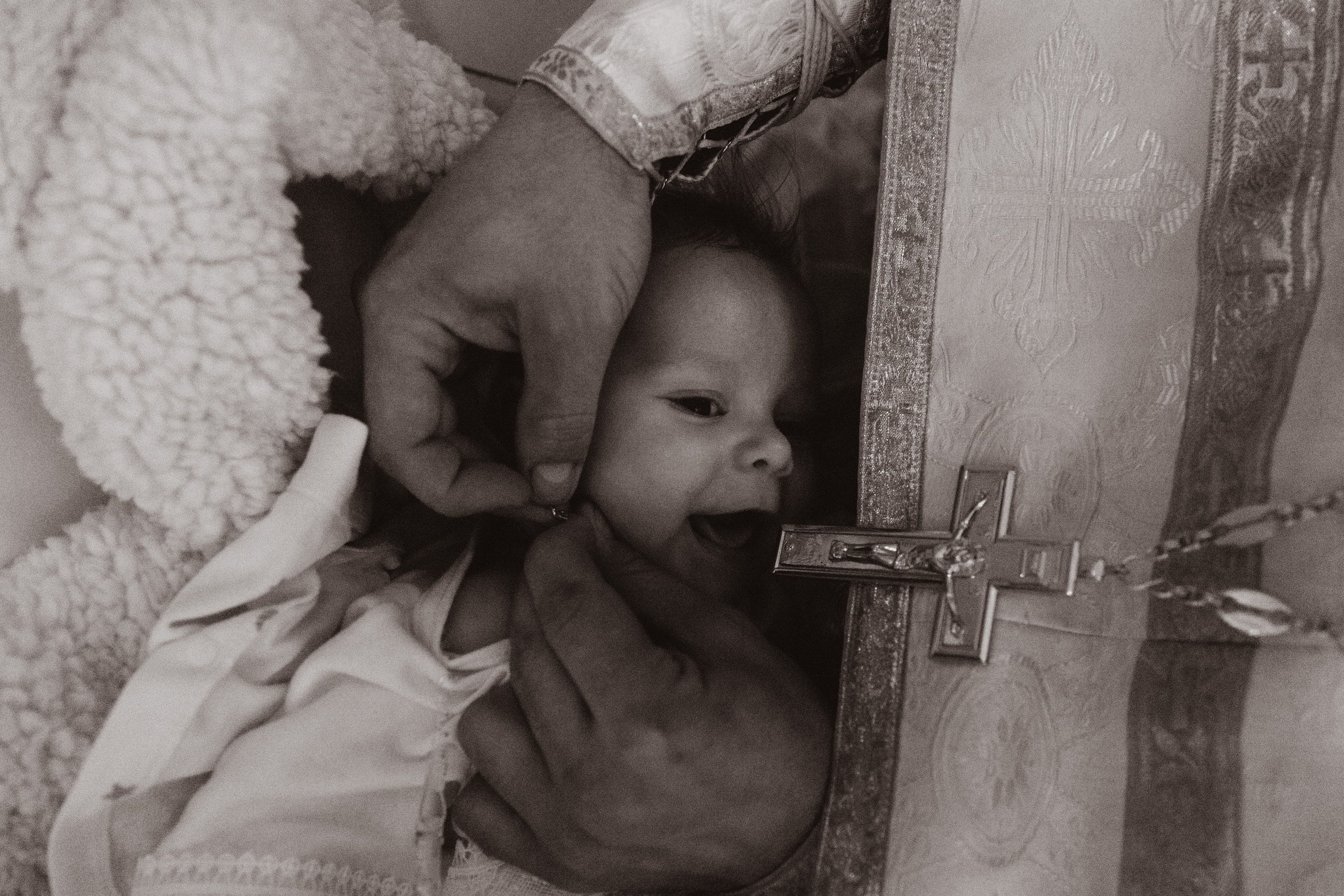 Таинство Крещения (Макар). Фотограф новорождённых Newborn Москва