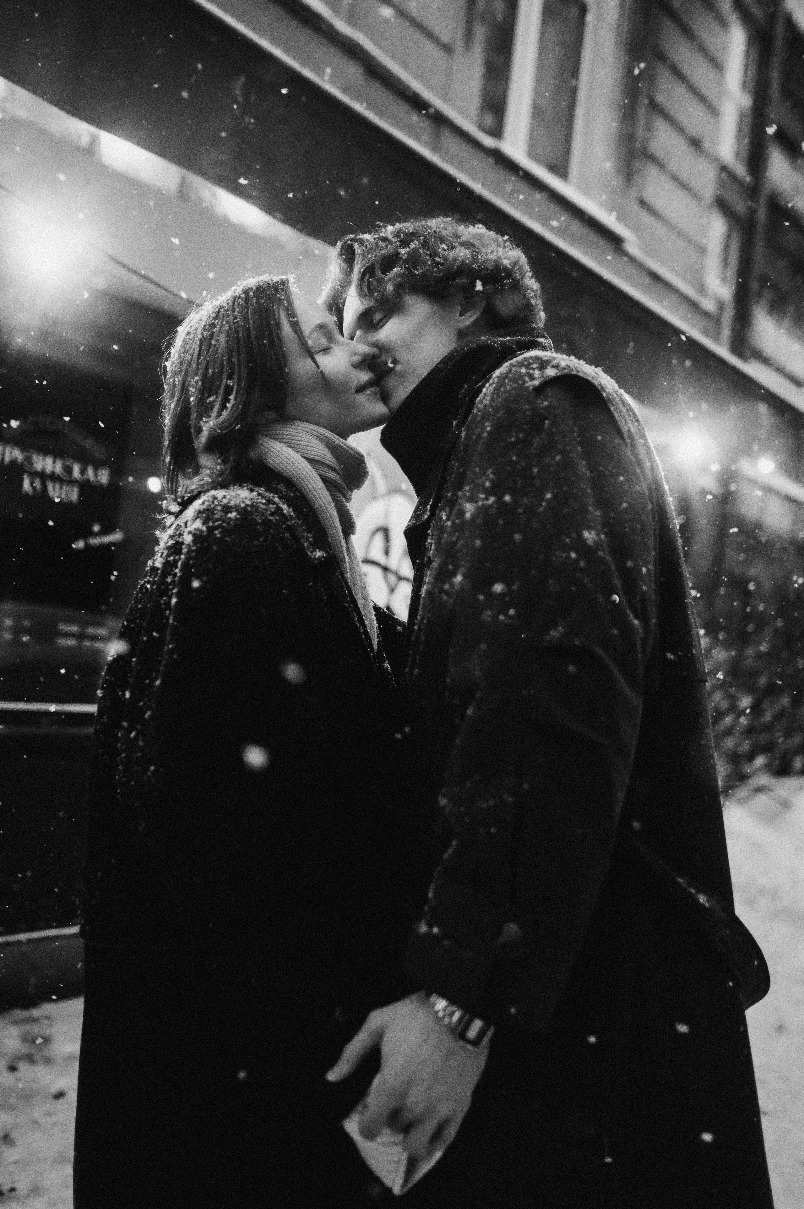 Снежная лав стори. Фотограф ПИТЕР СПБ Надежда Баранова