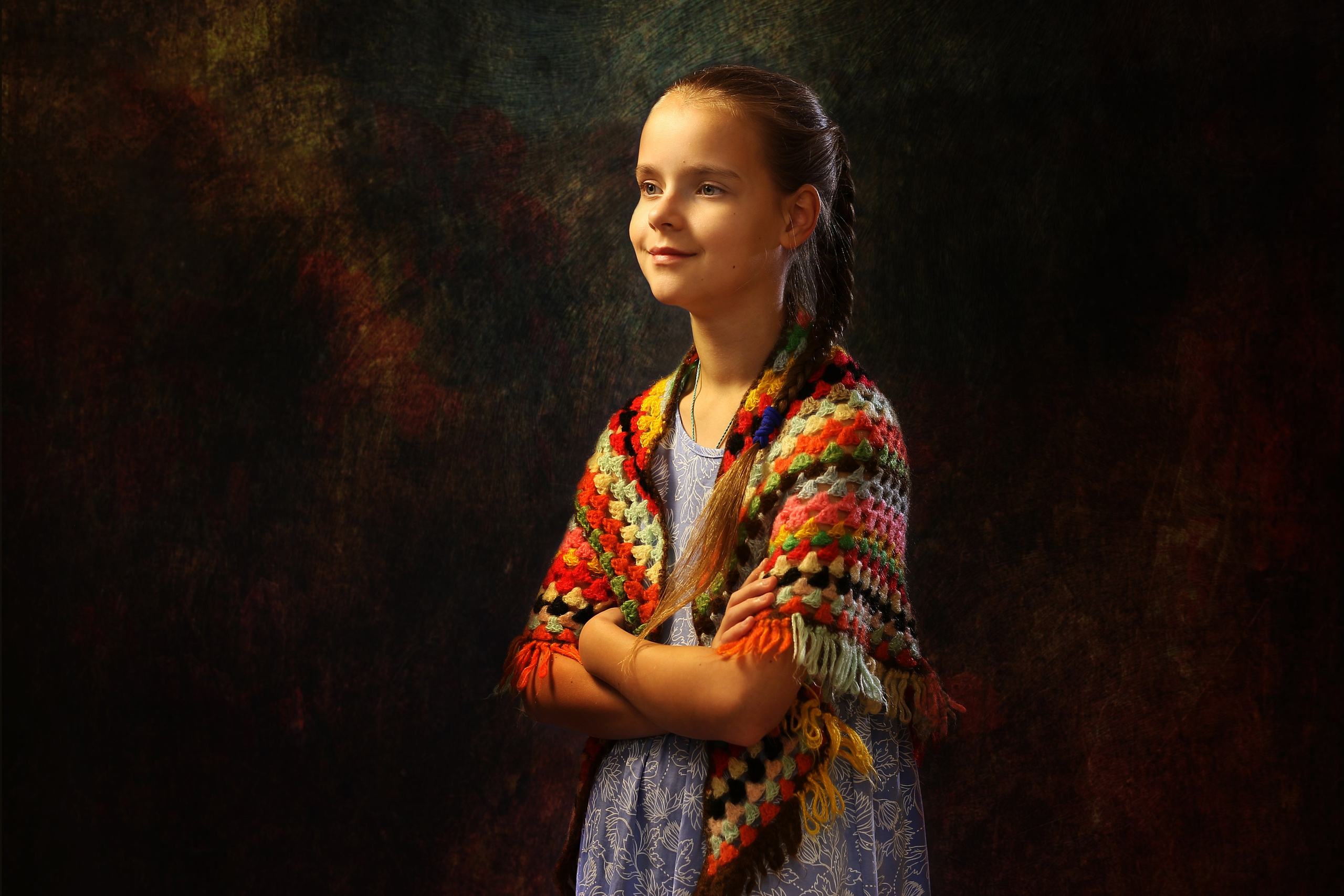 Студийный детский портрет. Фотограф в Москве Юлия Карпова