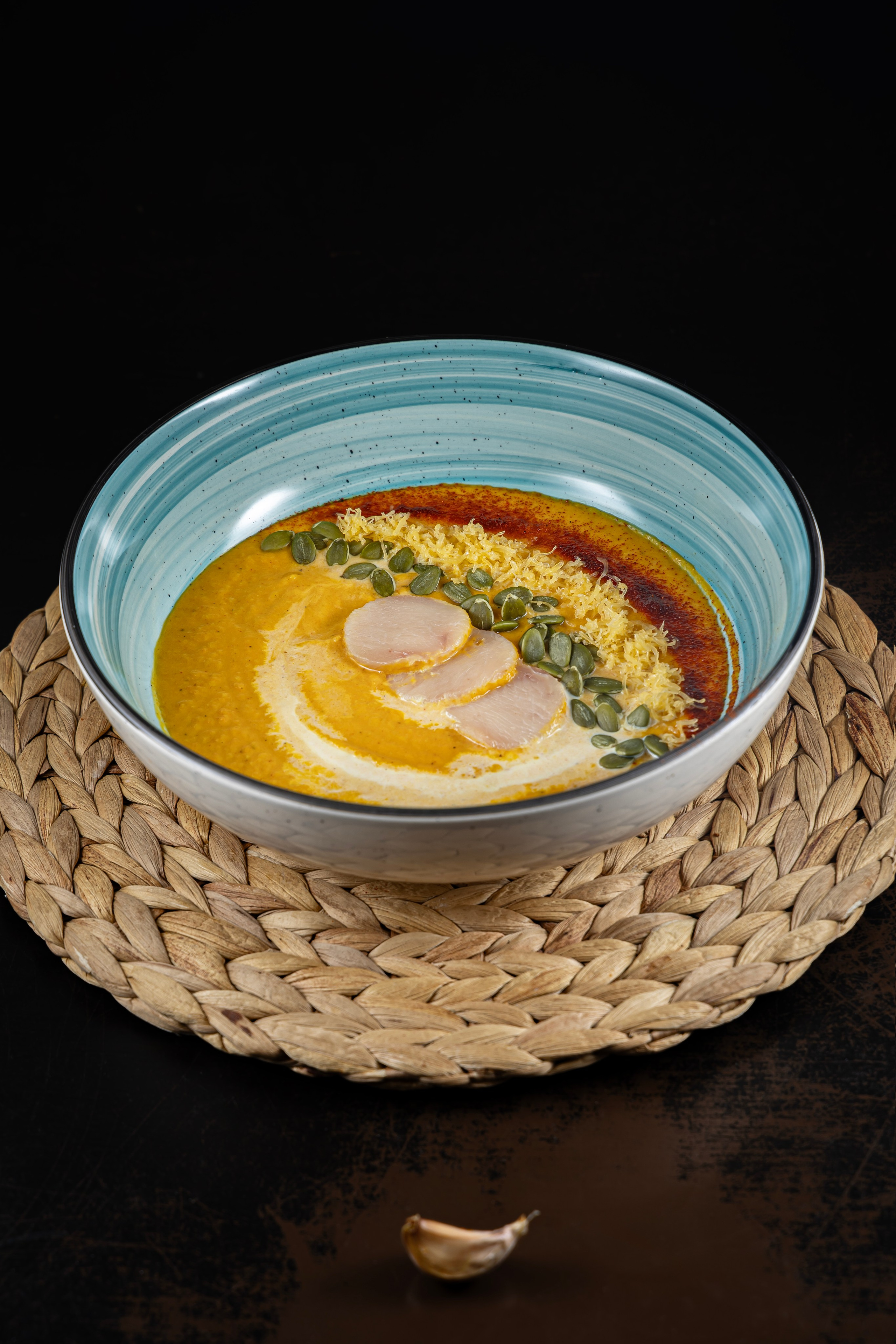 Тыквенный суп. Фотограф Александр Глебов