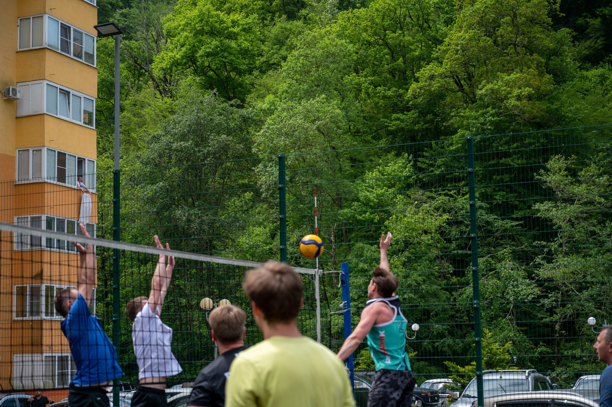 Турнир по Волейболу. Фотографирую счастливых людей в Сочи