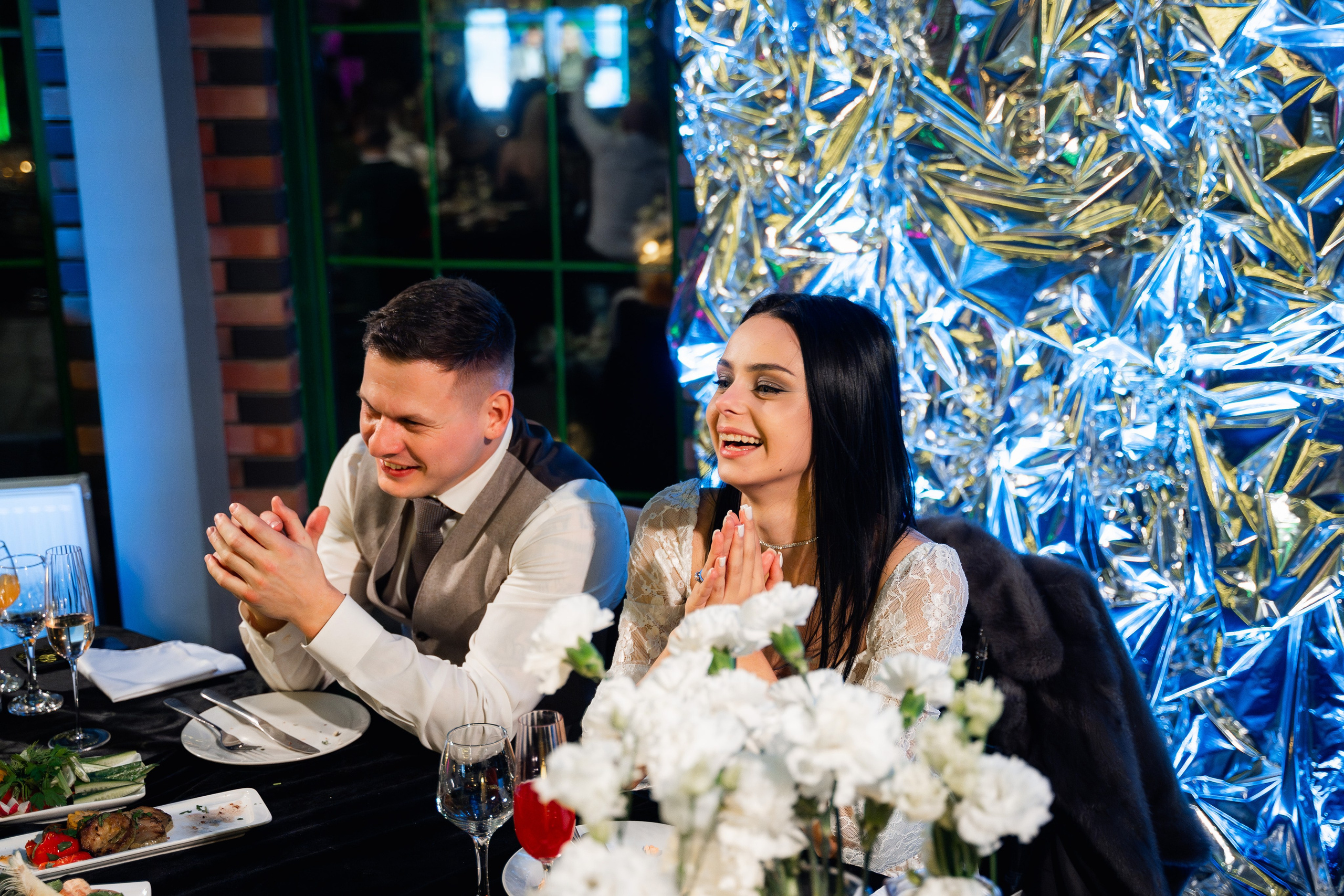 Свадебный банкет. Свадебный фотограф Москва и МО