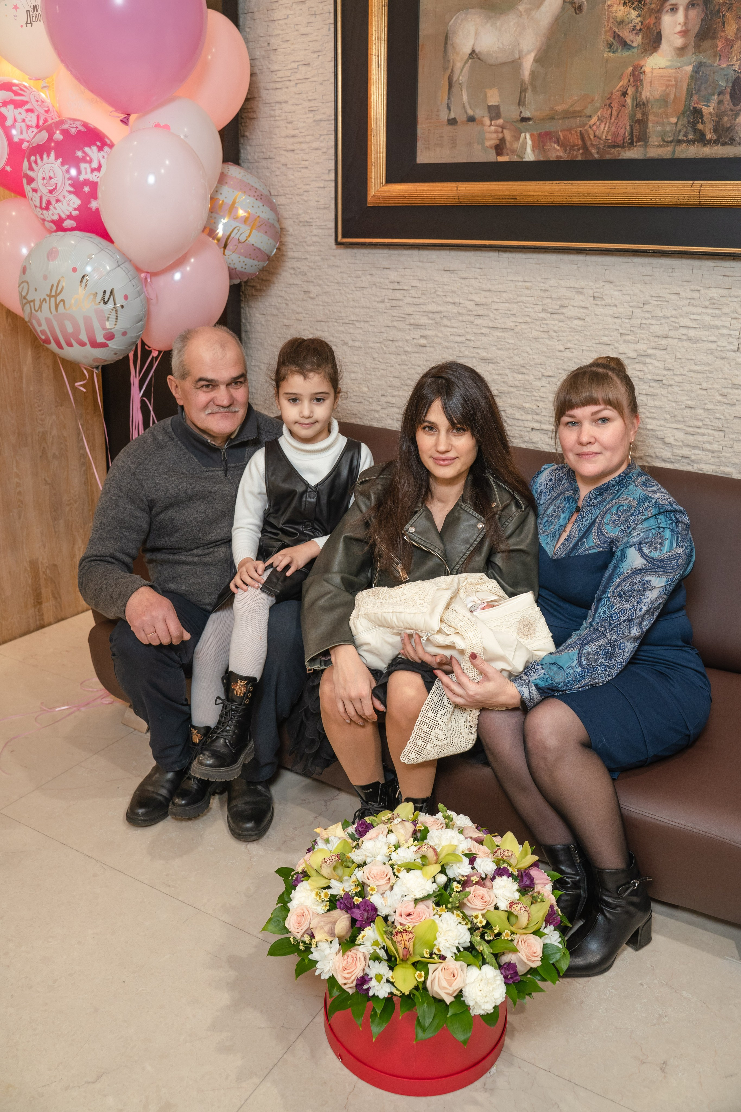 Выписка из роддома. Фотограф Илья Козлов