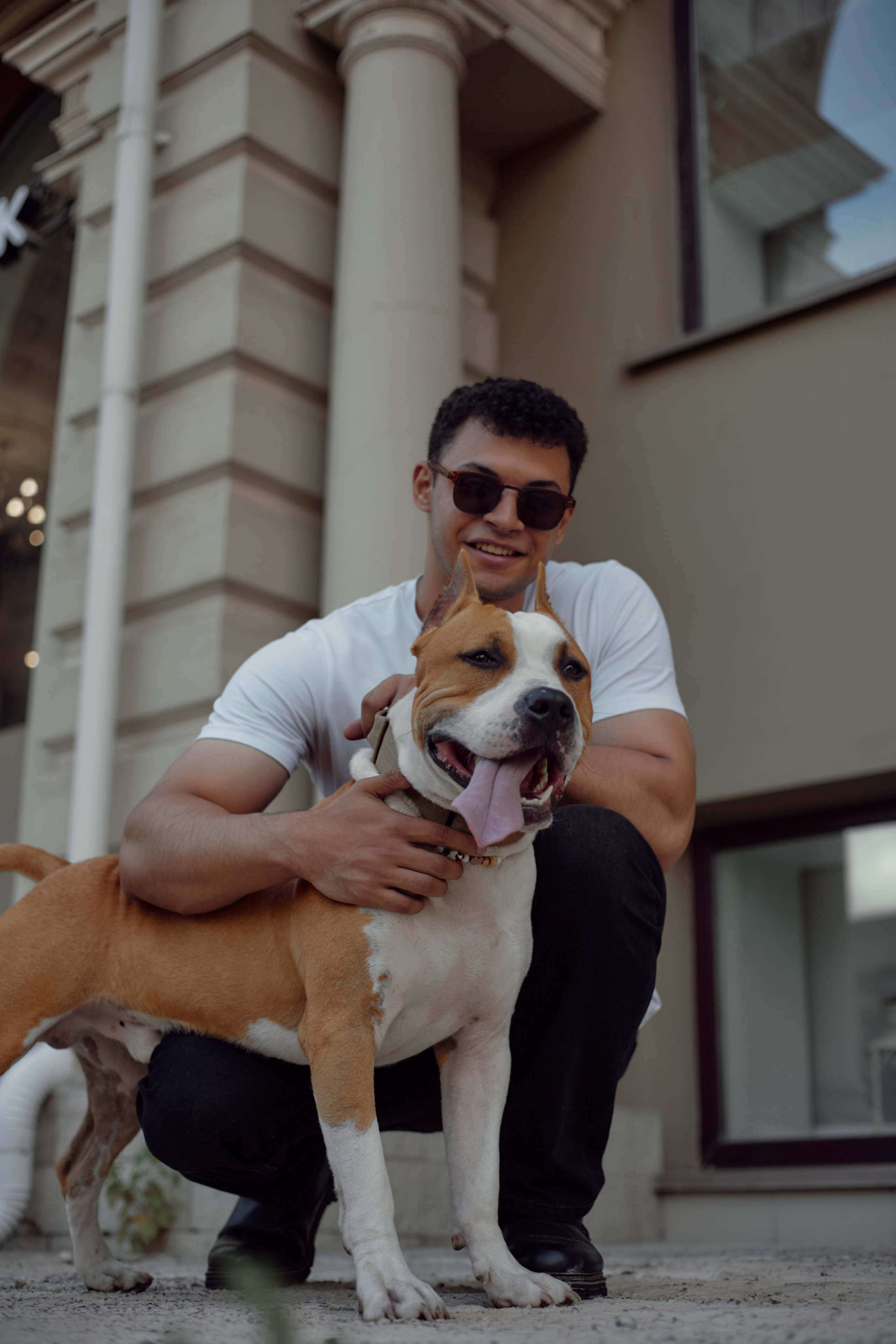 Абдо (прогулка с собакой). Фотограф из Казани