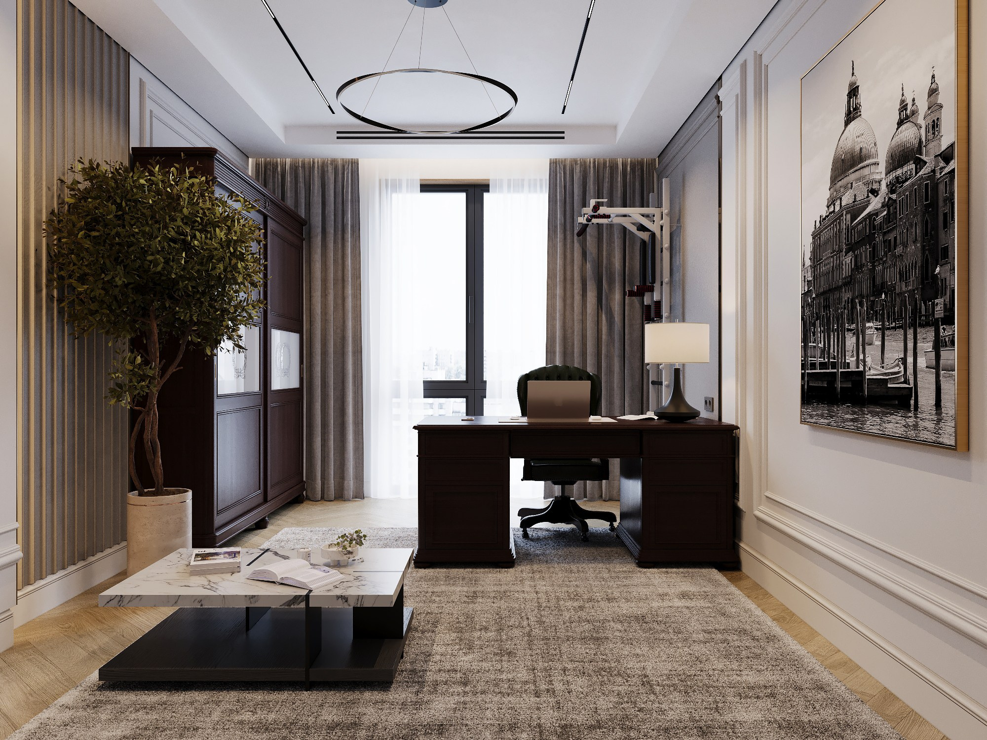 ЖК «RiverSide», 145 м². Room Design Studio
