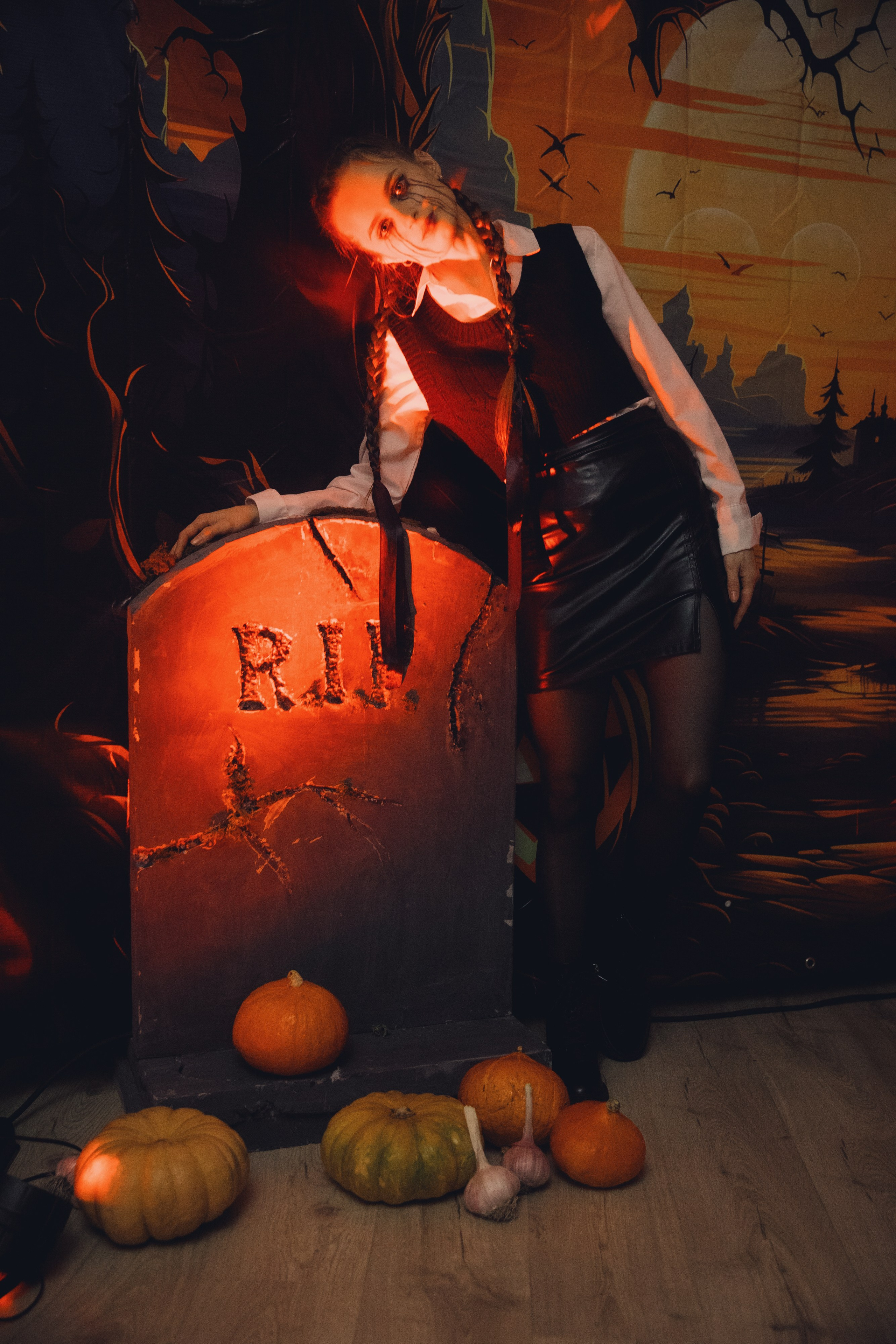 Хеллоуин. Портретный фотограф Денис Милютин