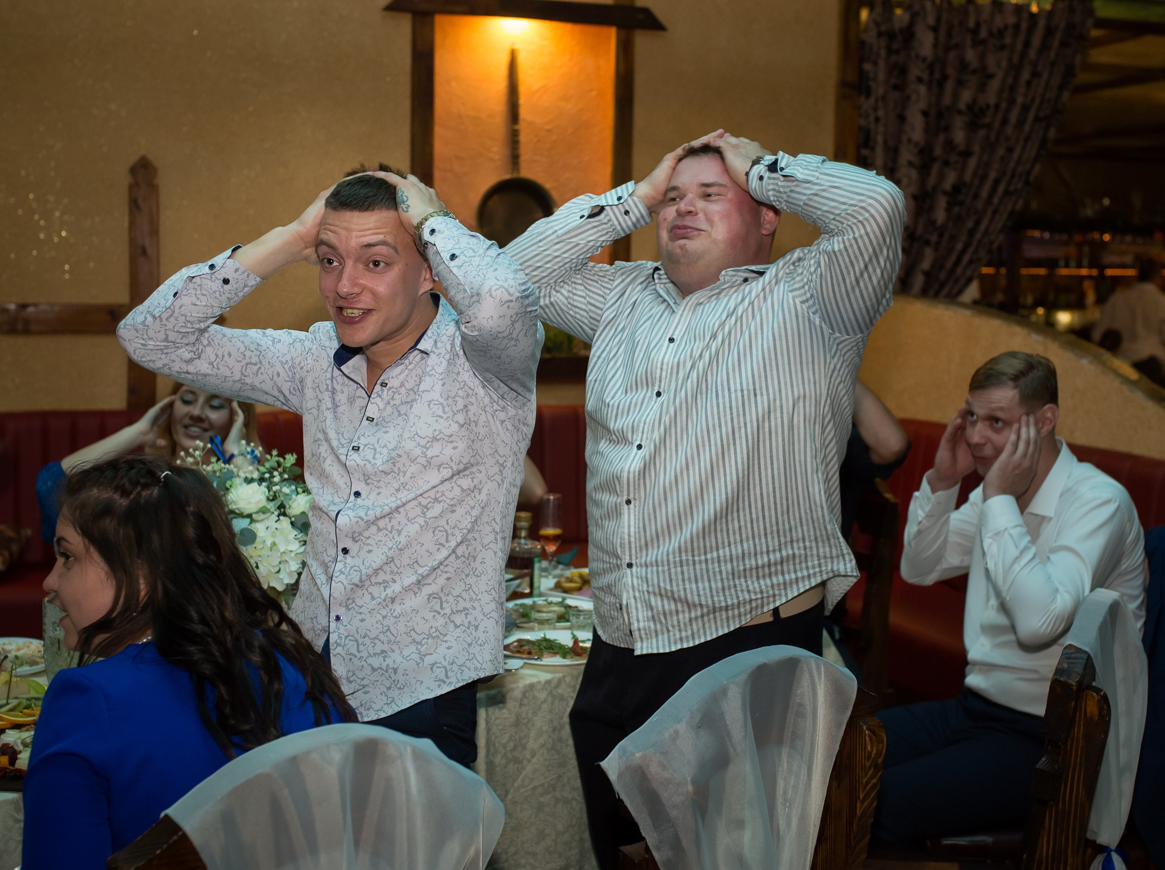 Банкет. Свадебная фотосъёмка в Москве, Туле