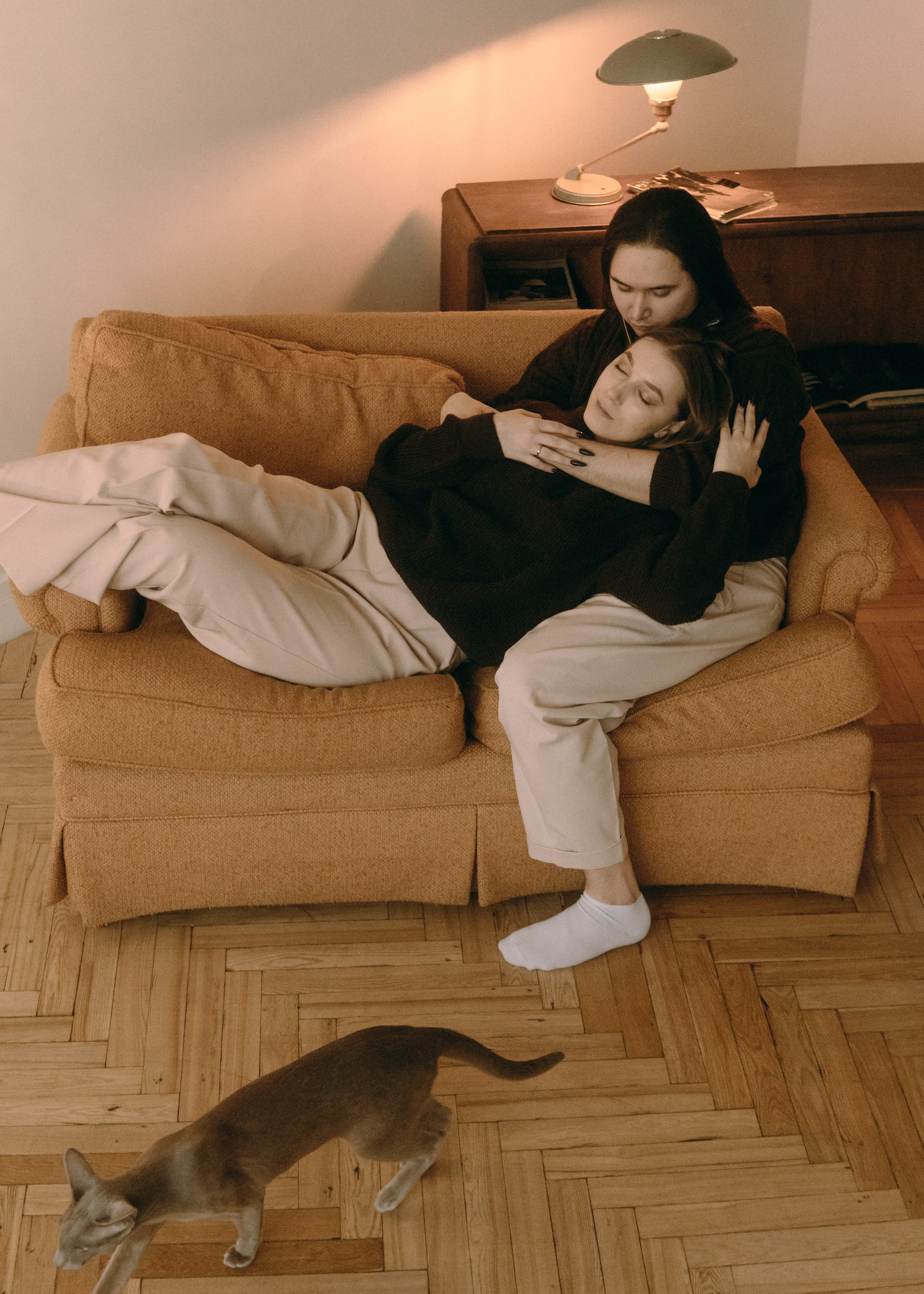 Амина, Булат и Орион. Фотограф-анималист Ксения Воробьева, Москва