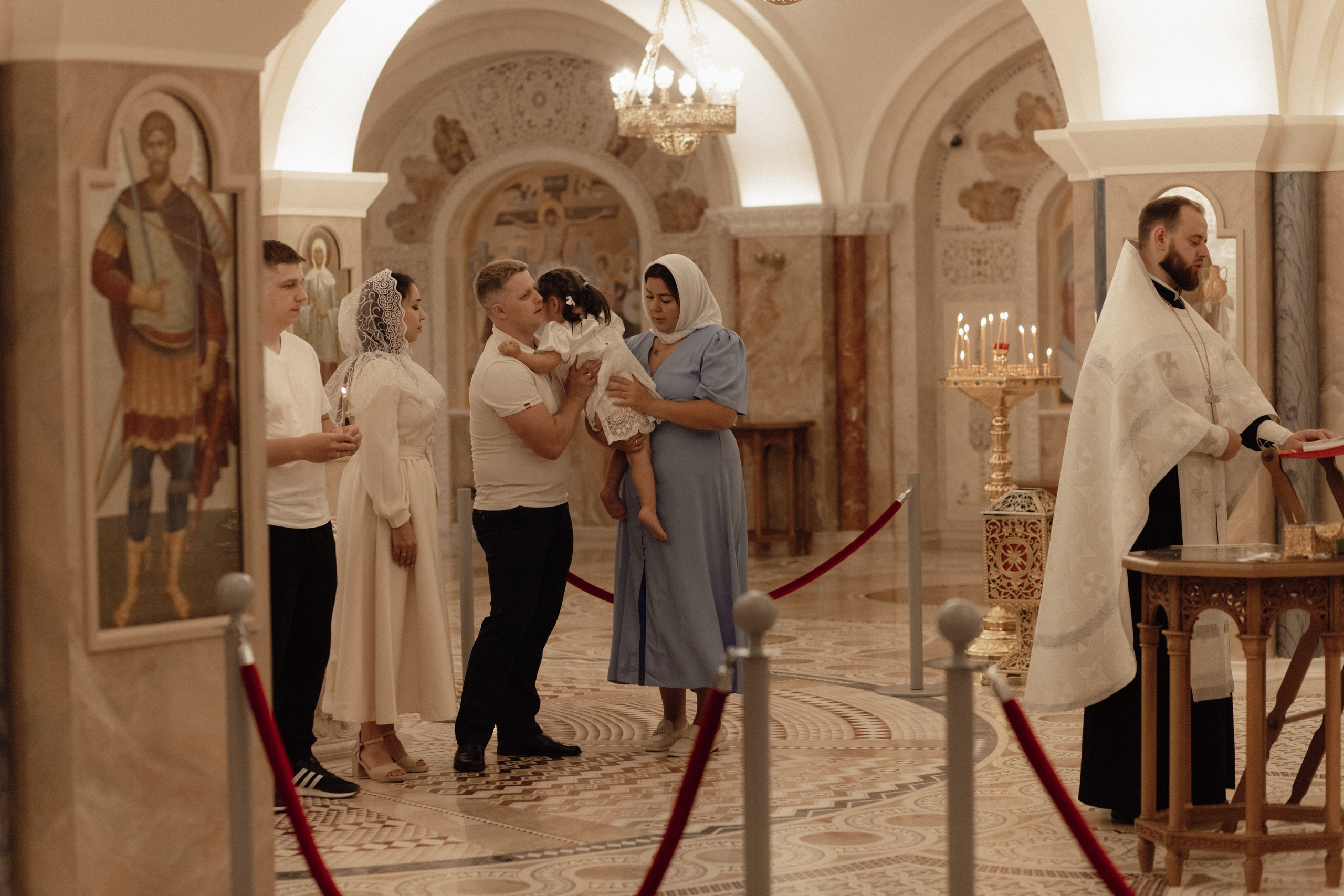 Крещение Киры. Семейный и свадебный фотограф в Челябинске Мария Леонтьева