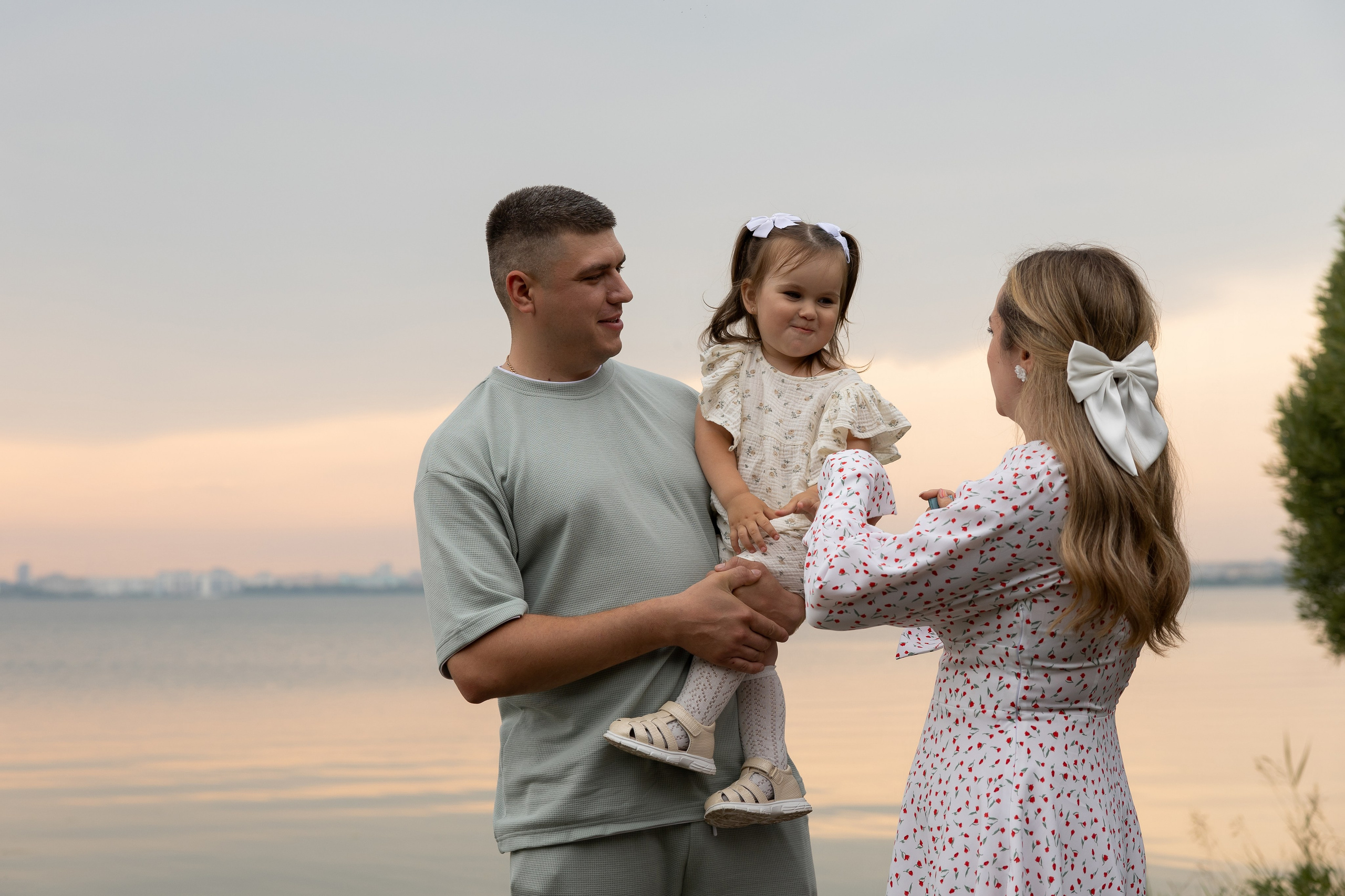 Денис, Наталья и София. Семейный и свадебный фотограф в Челябинске Мария Леонтьева