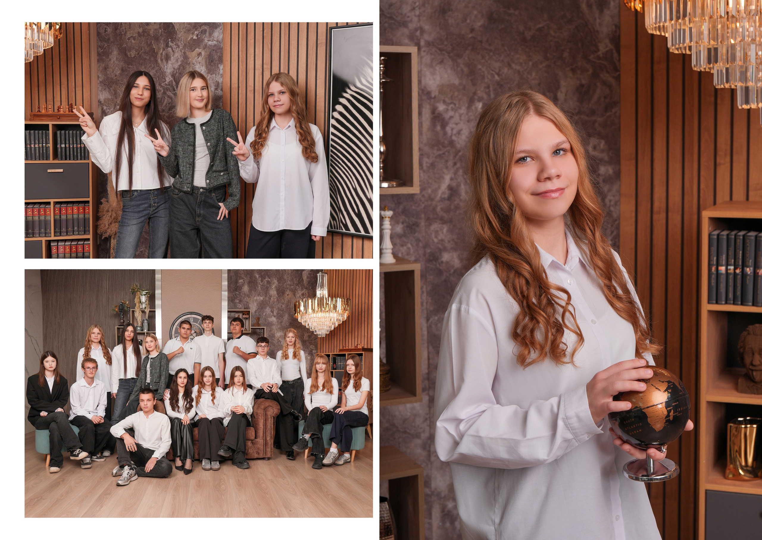 ШКОЛА № 80 9 Д. Красивый выпускной альбом в Краснодаре