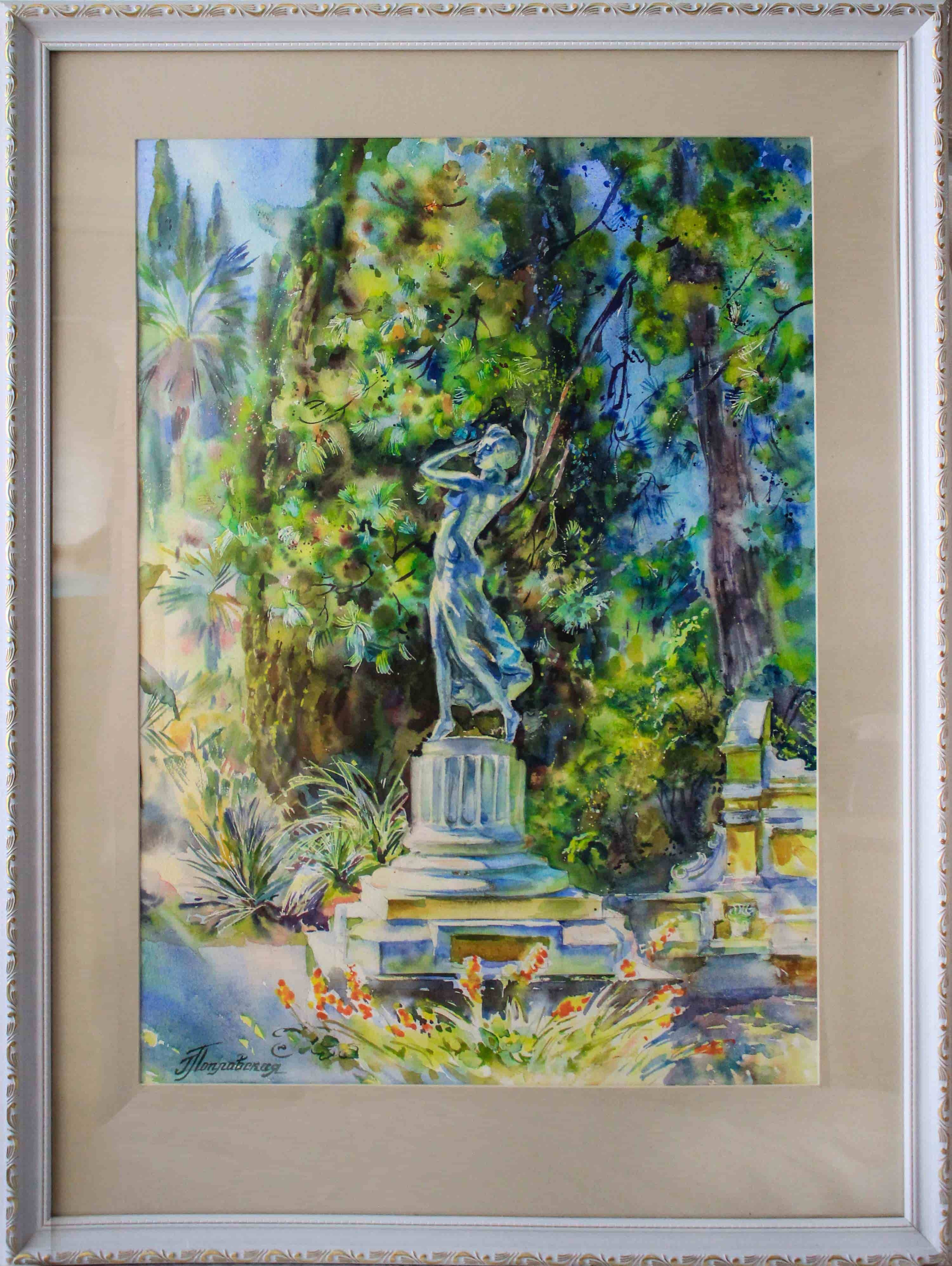 Акварель Галины Поплавской в интерьере. Свет акварели Галины Поплавской