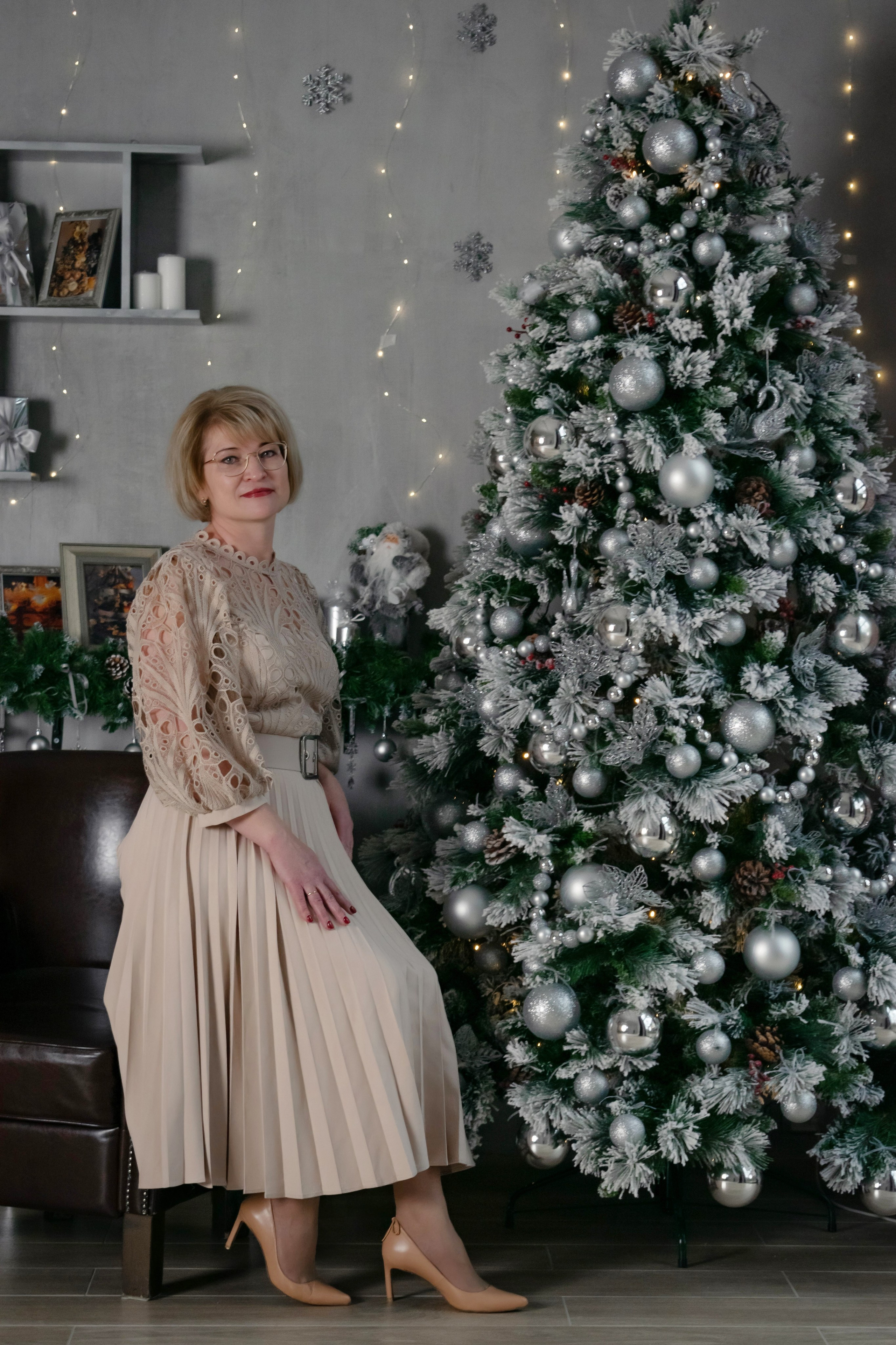 Новогодняя фотосессия Елены. Фотограф Зеленоград Москва