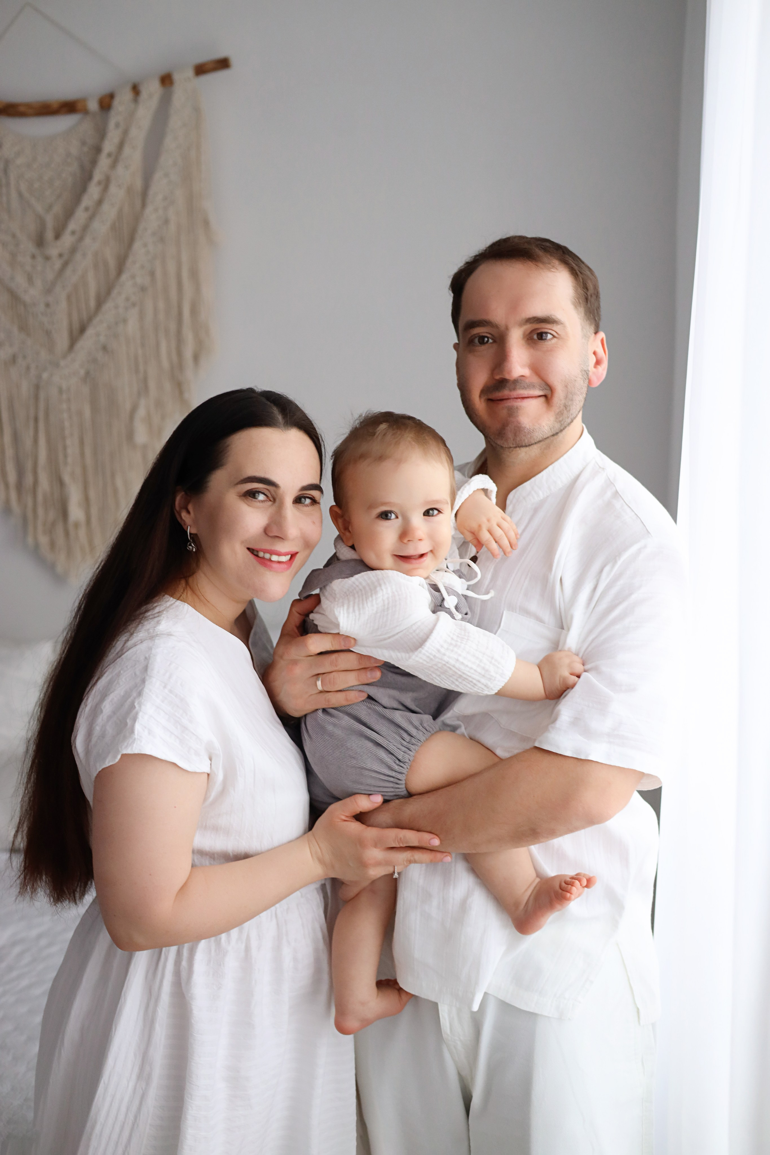 Степану 1 годик. Фотограф новорожденных Москва. Ньюборн фотограф Москва