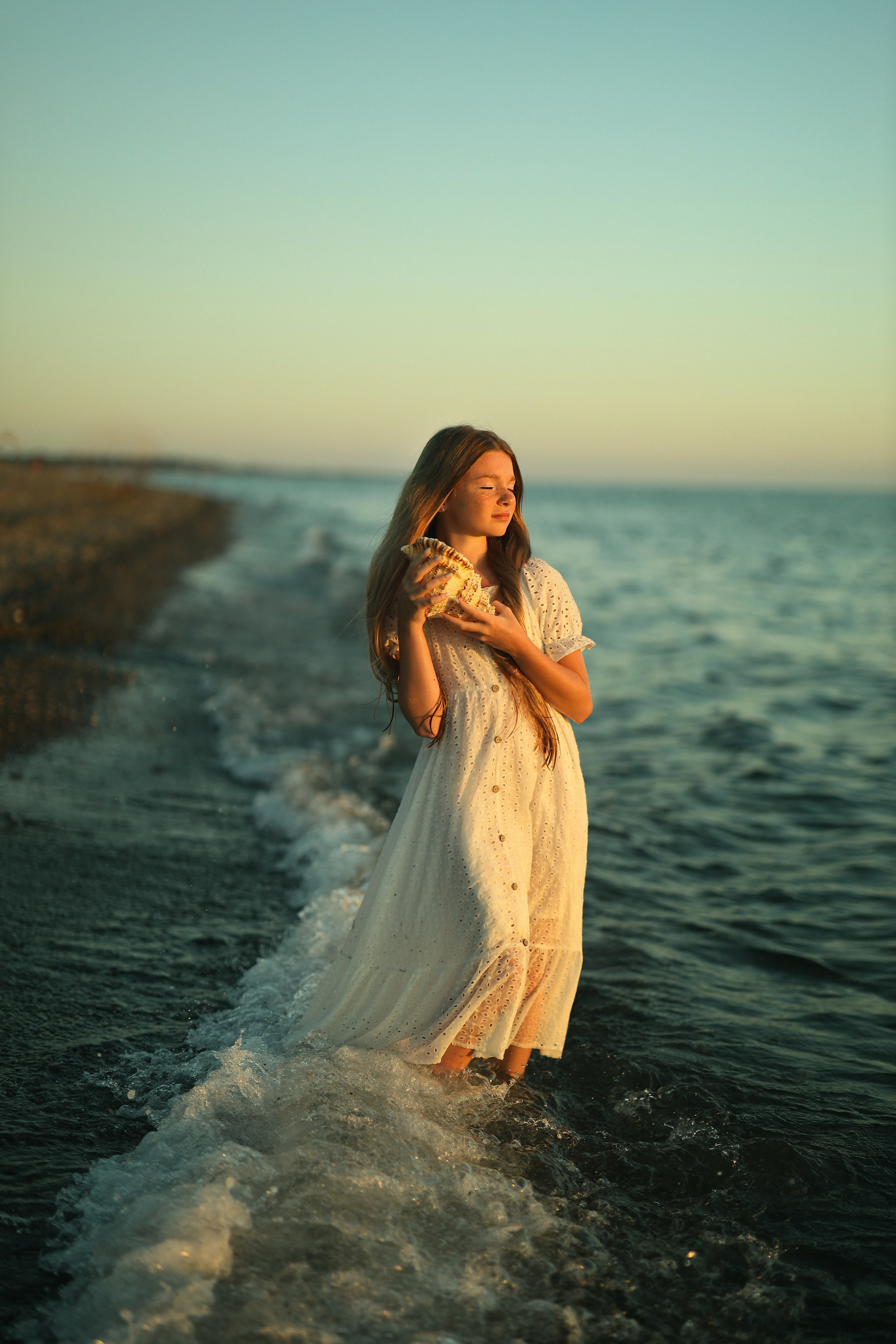 Детская фотосессия на пляже Сухума. Свадебный и семейный фотограф в Абхазии Жанна Соснина