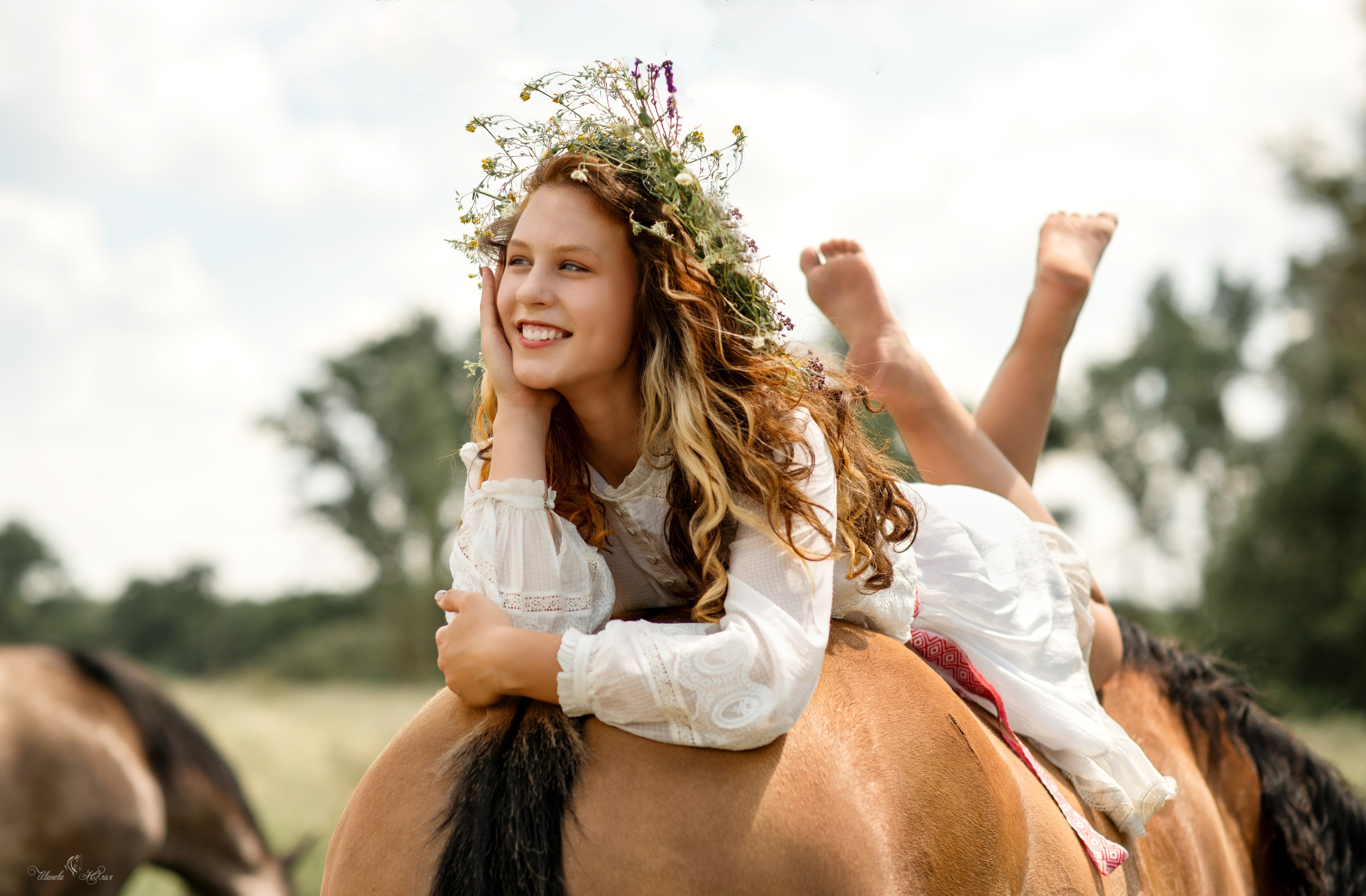 Купала в Родославном. Конный фотограф в Саратове Юлия Иванова