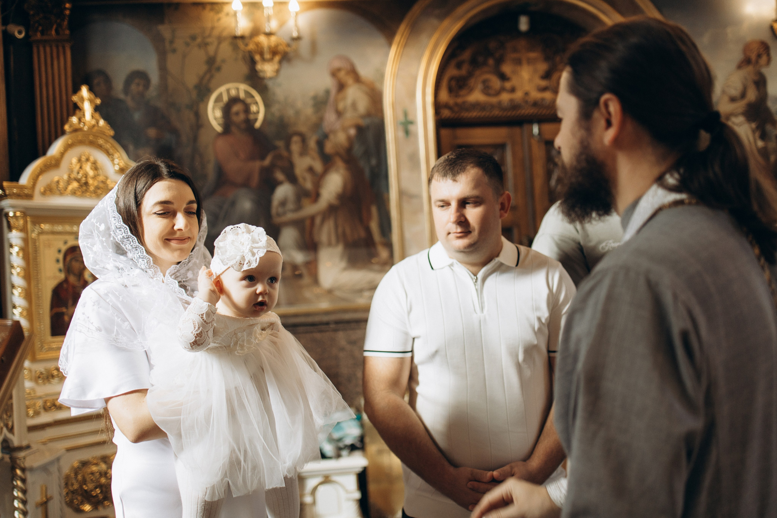 Крещение Арины. Самый теплый фотограф в Краснодаре Рябоконь Ксения