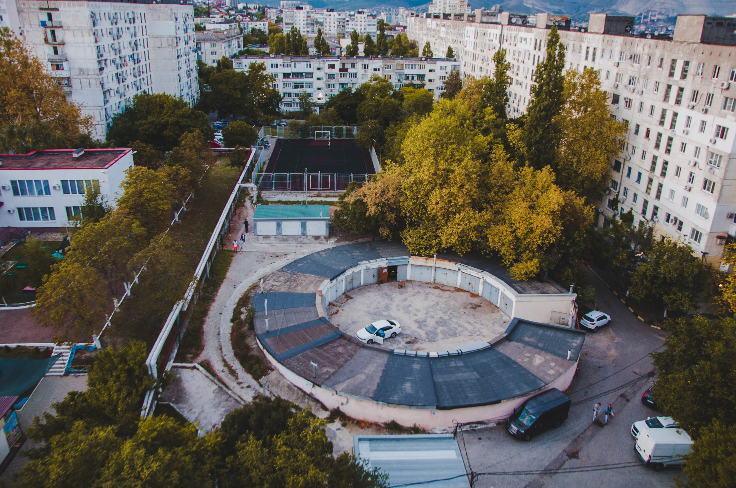 С высоты птичьего полёта. Фотограф в городе Новороссийске
