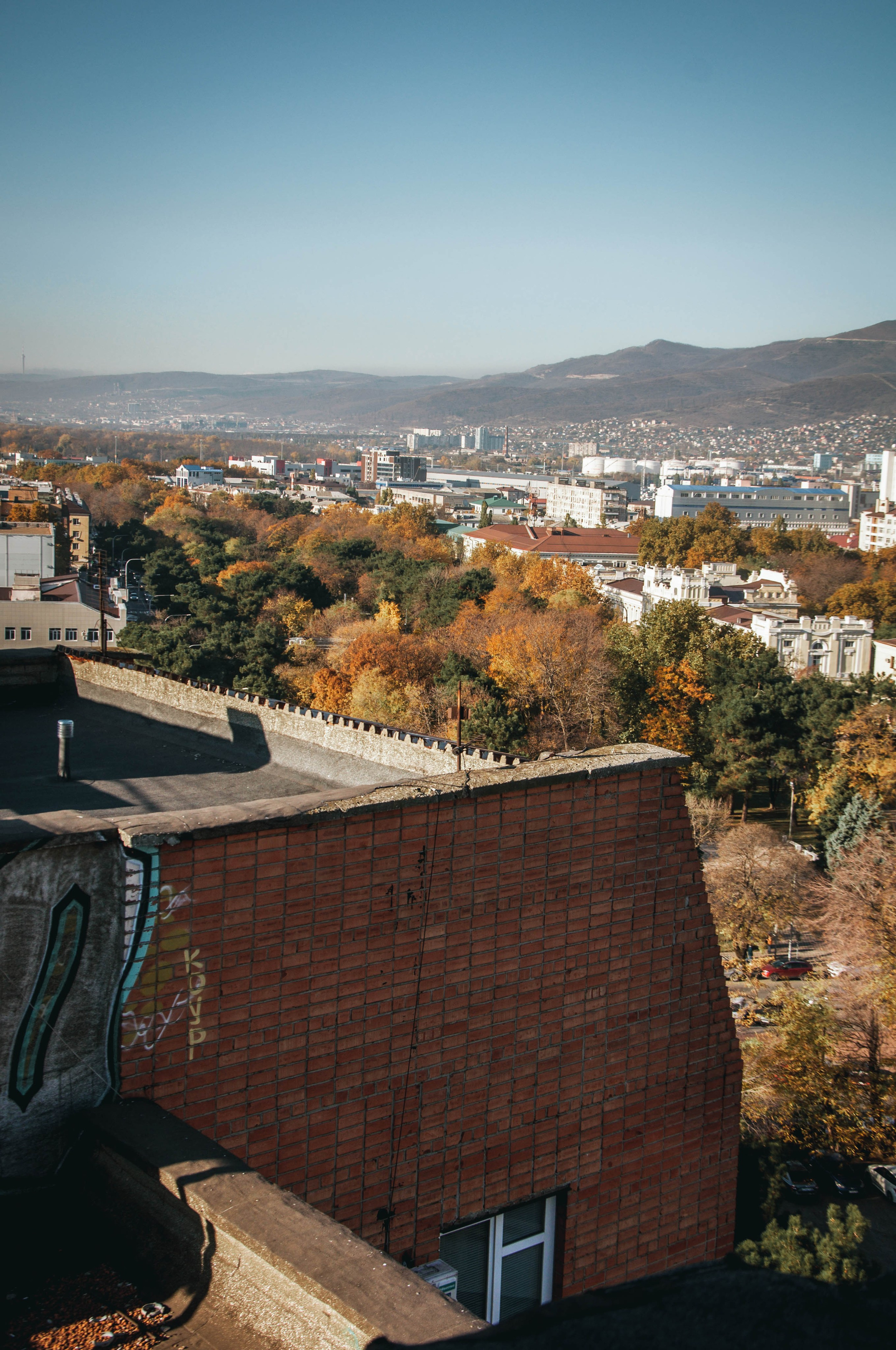 С высоты птичьего полёта. Фотограф в городе Новороссийске