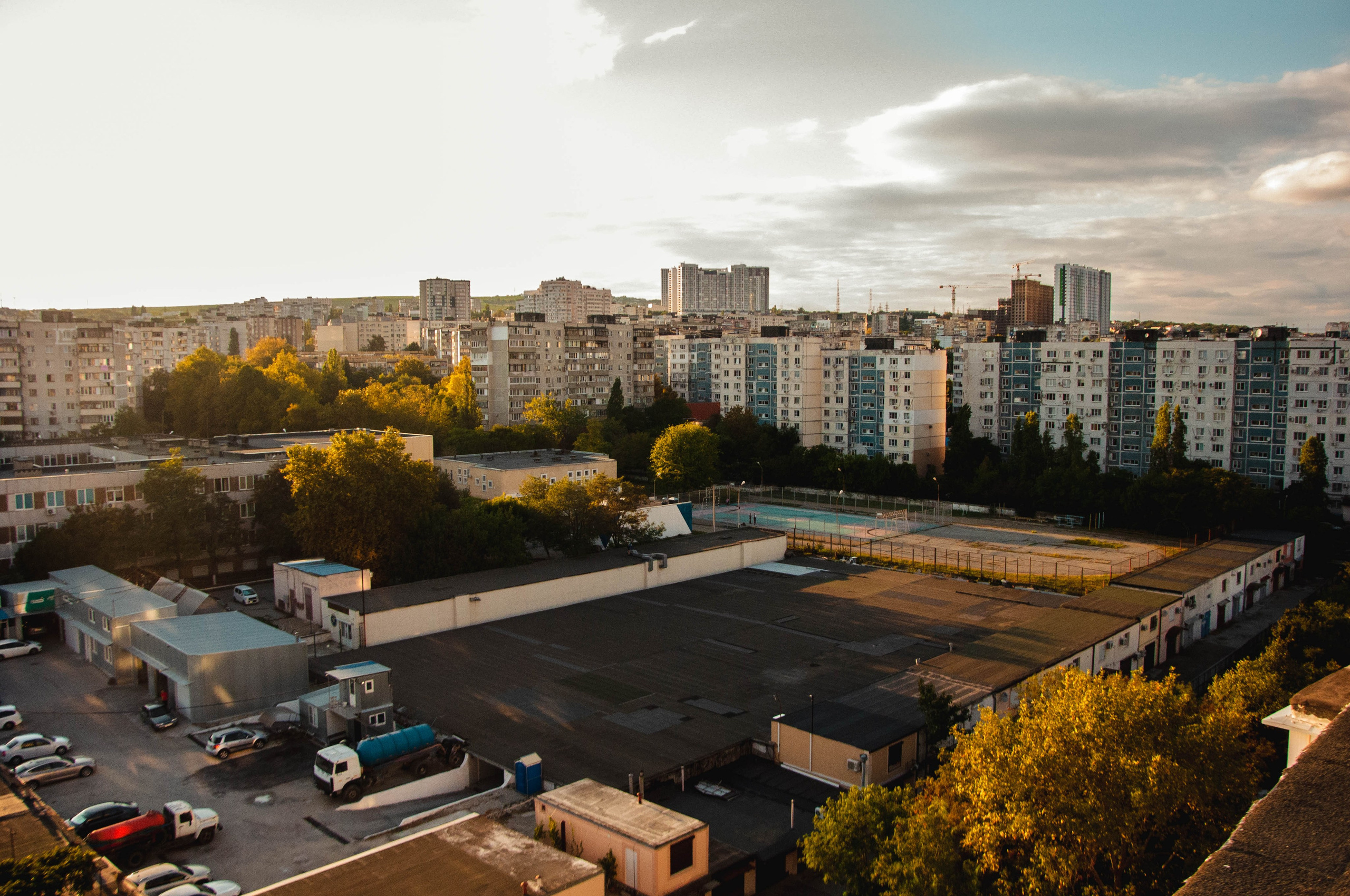 С высоты птичьего полёта. Фотограф в городе Новороссийске