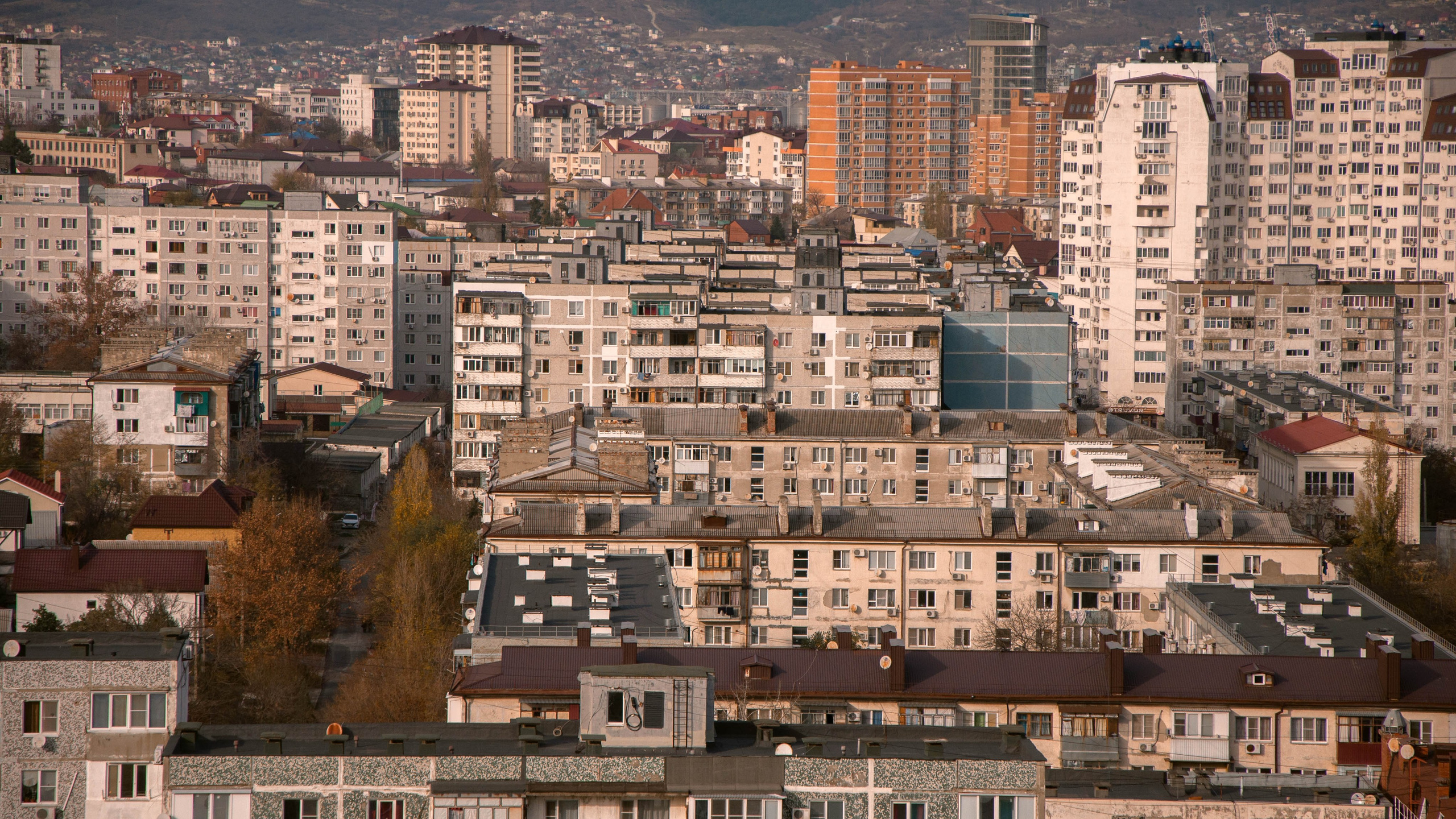 С высоты птичьего полёта. Фотограф в городе Новороссийске