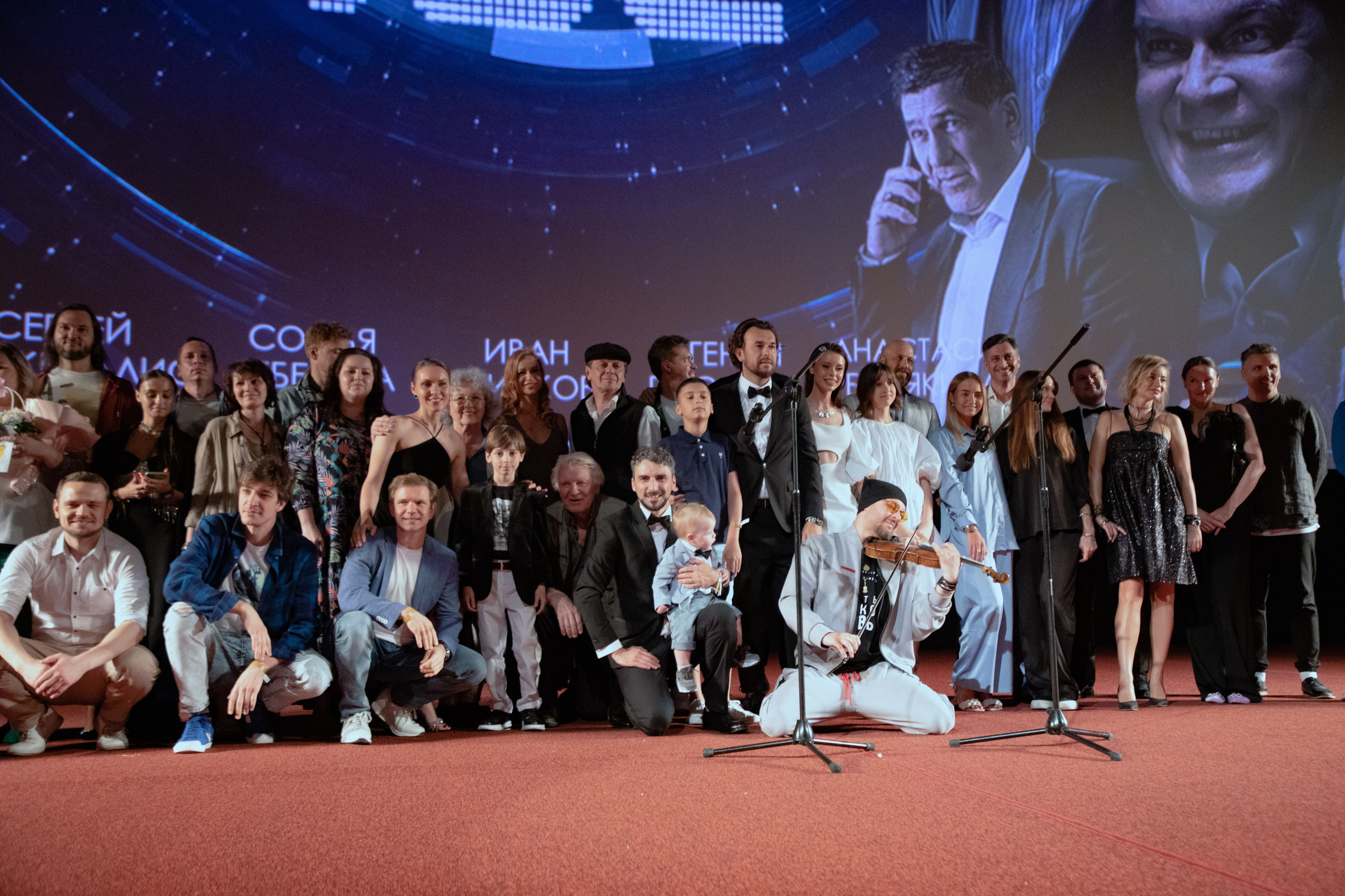 Закрытый показ фильма «Хронос». Art photographer Nino