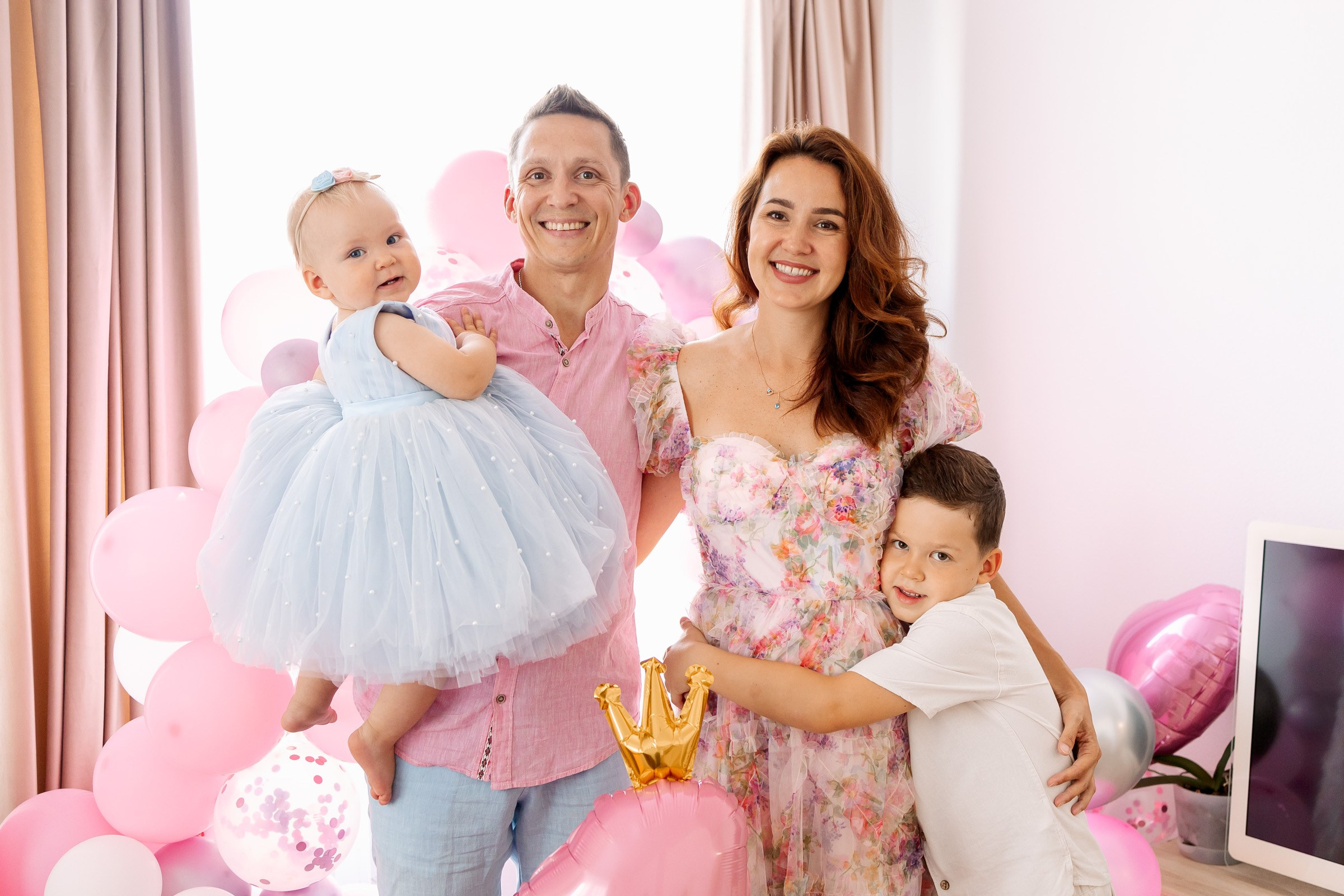 Ангелине 1 год. Семейный Фотограф в Москве Евгения Симоненко