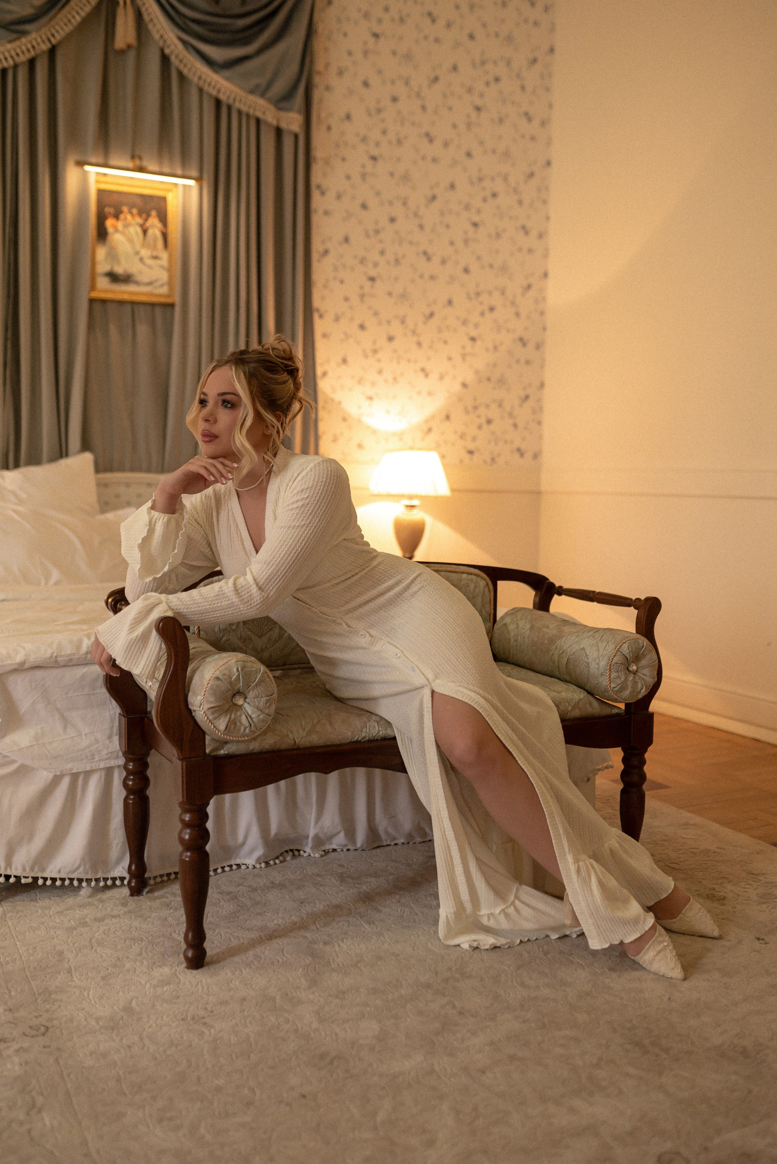 Съёмка в стиле Будуар. Свадебный, семейный, женский фотограф в Москве, Мытищах, Королёве Ксения Узилле