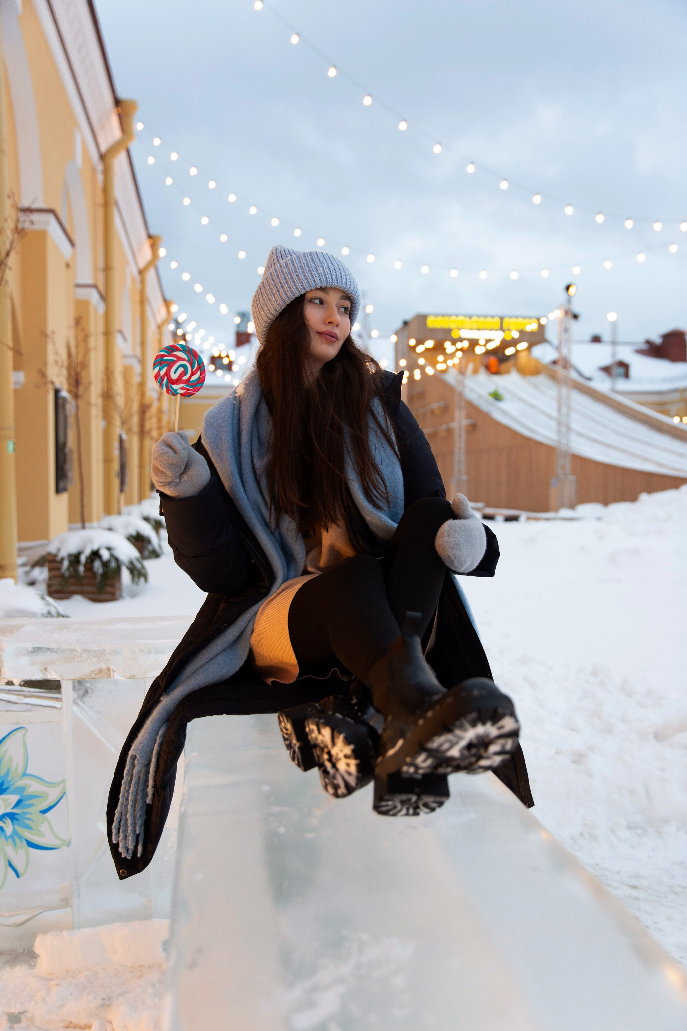Новогодняя прогулка. Свадебный и портретный фотограф в Санкт-Петербурге Надежда Чечулина
