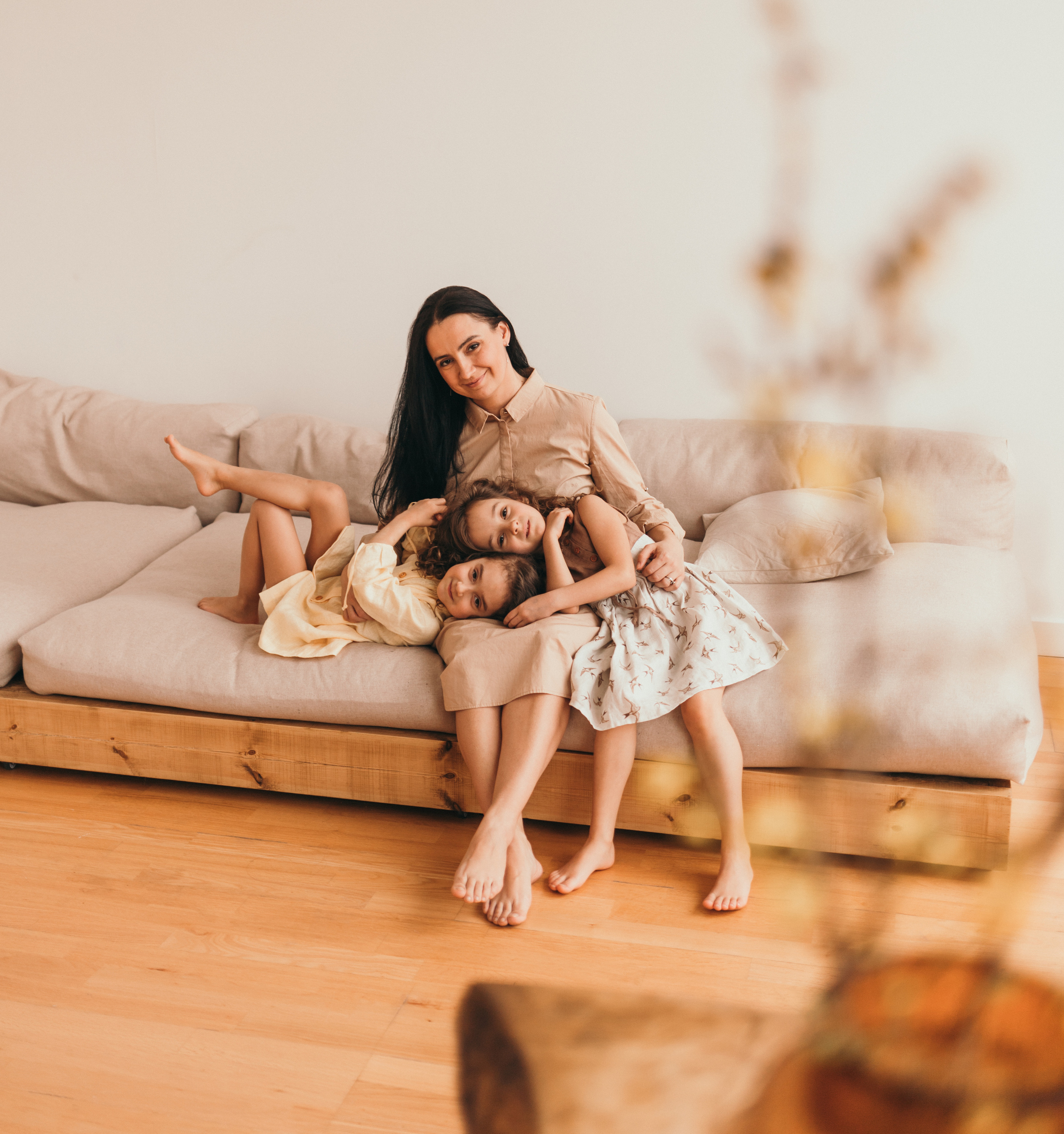 ИРИНА, АНДРЕЙ, МИРА, КИРА И ЛЕОН. Семейный Фотограф в Санкт-Петербурге Пушкин Анастасия Дьяконенкова