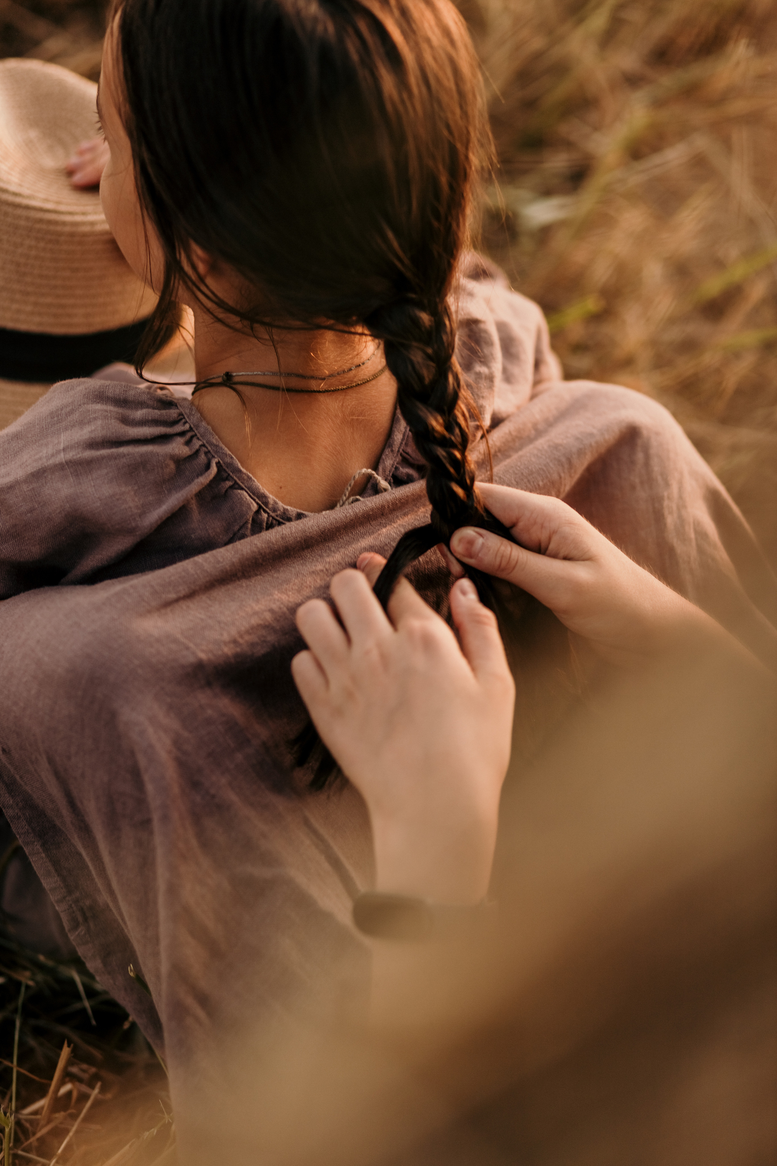 ДЕВЧОНКИ В СТОГАХ. Семейный Фотограф в Санкт-Петербурге Пушкин Анастасия Дьяконенкова