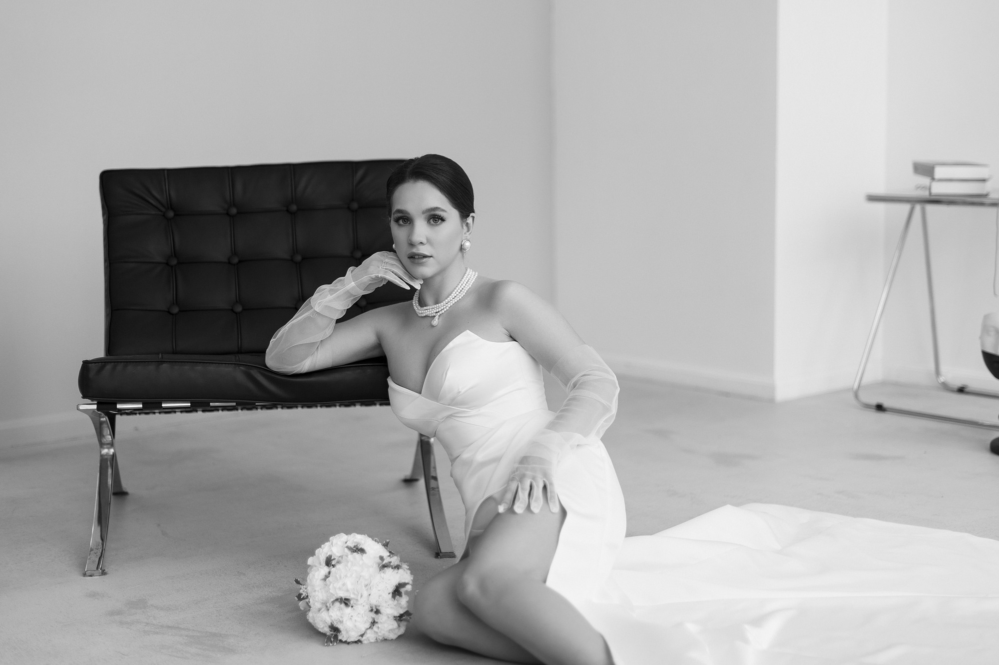 Сборы невесты в фотостудии. Свадебный и индивидуальный фотограф Никита Роут | Москва