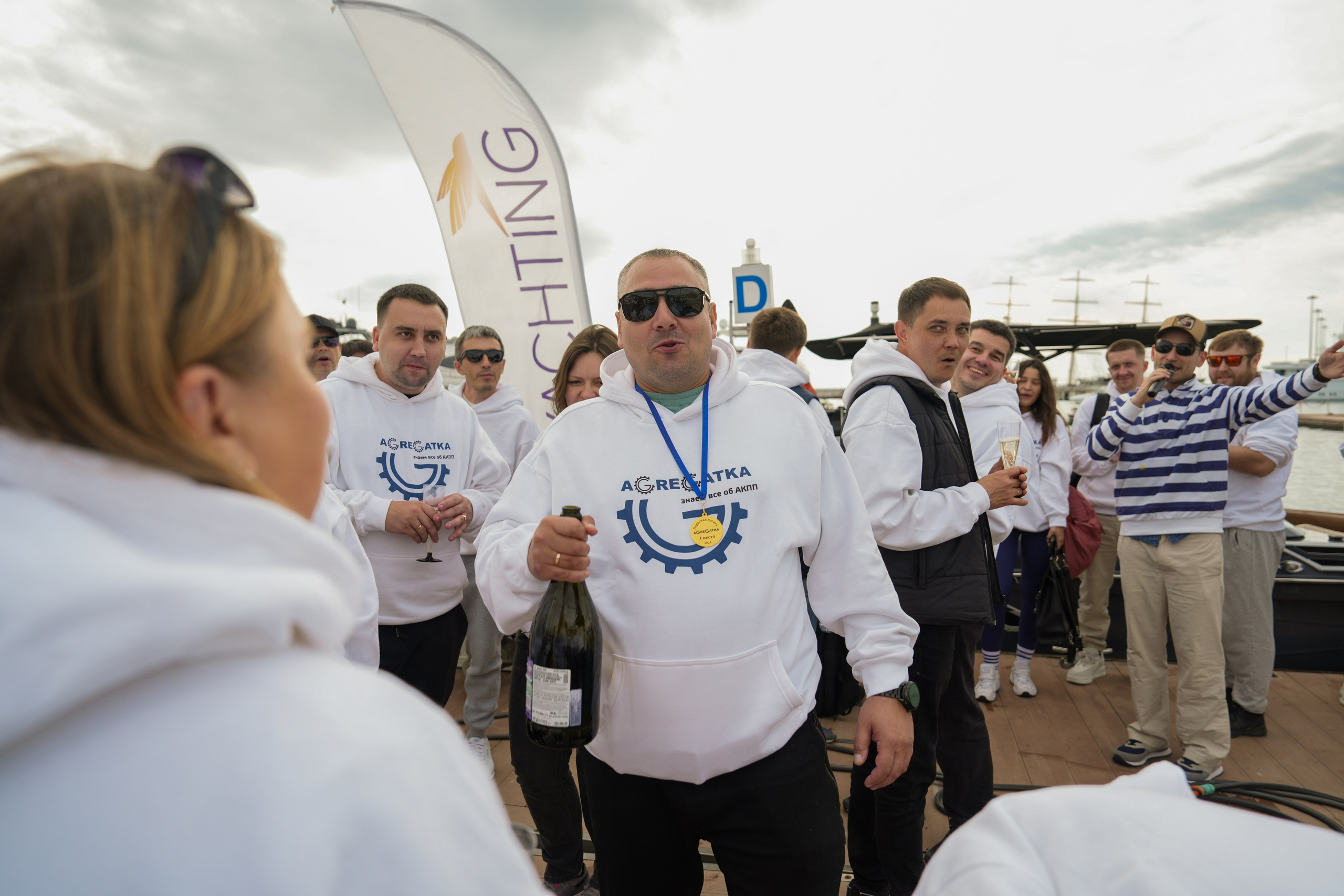 Яхтенная регата для компании Агрегатка. Репортажный фотограф в Красной Поляне и Сочи Павлюченко Екатерина