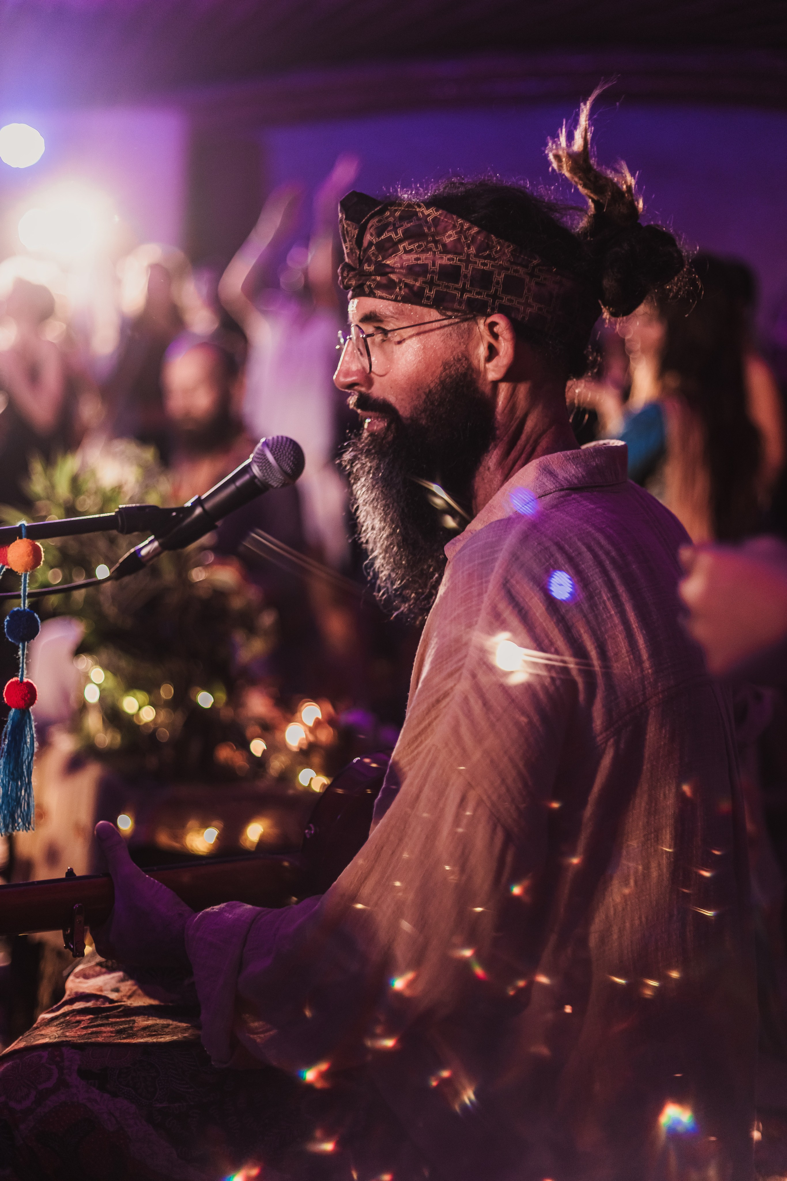 Hanuman Project kirtan at Alchemy april. Mariam Bagdasaryan