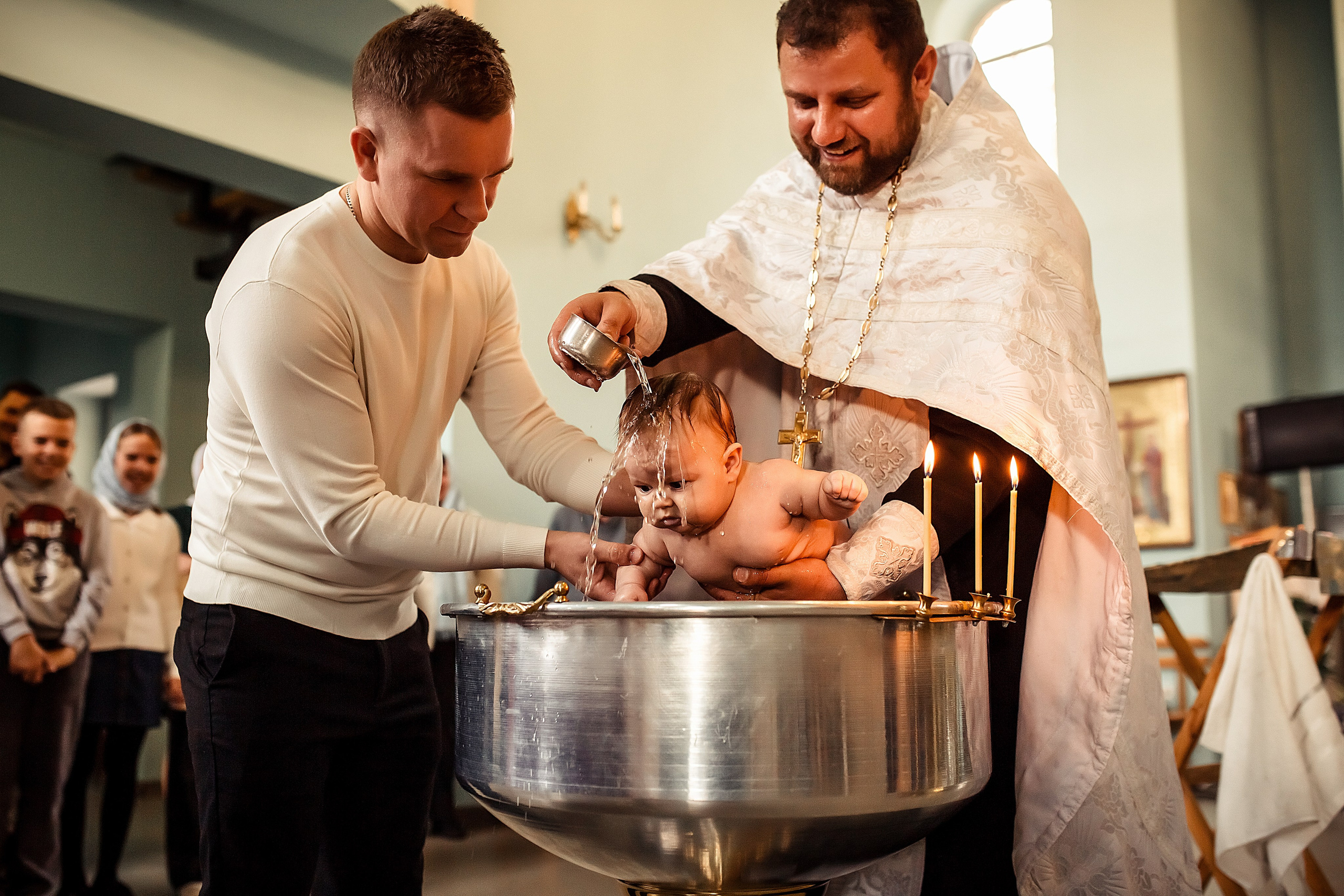 Крещение Верочки