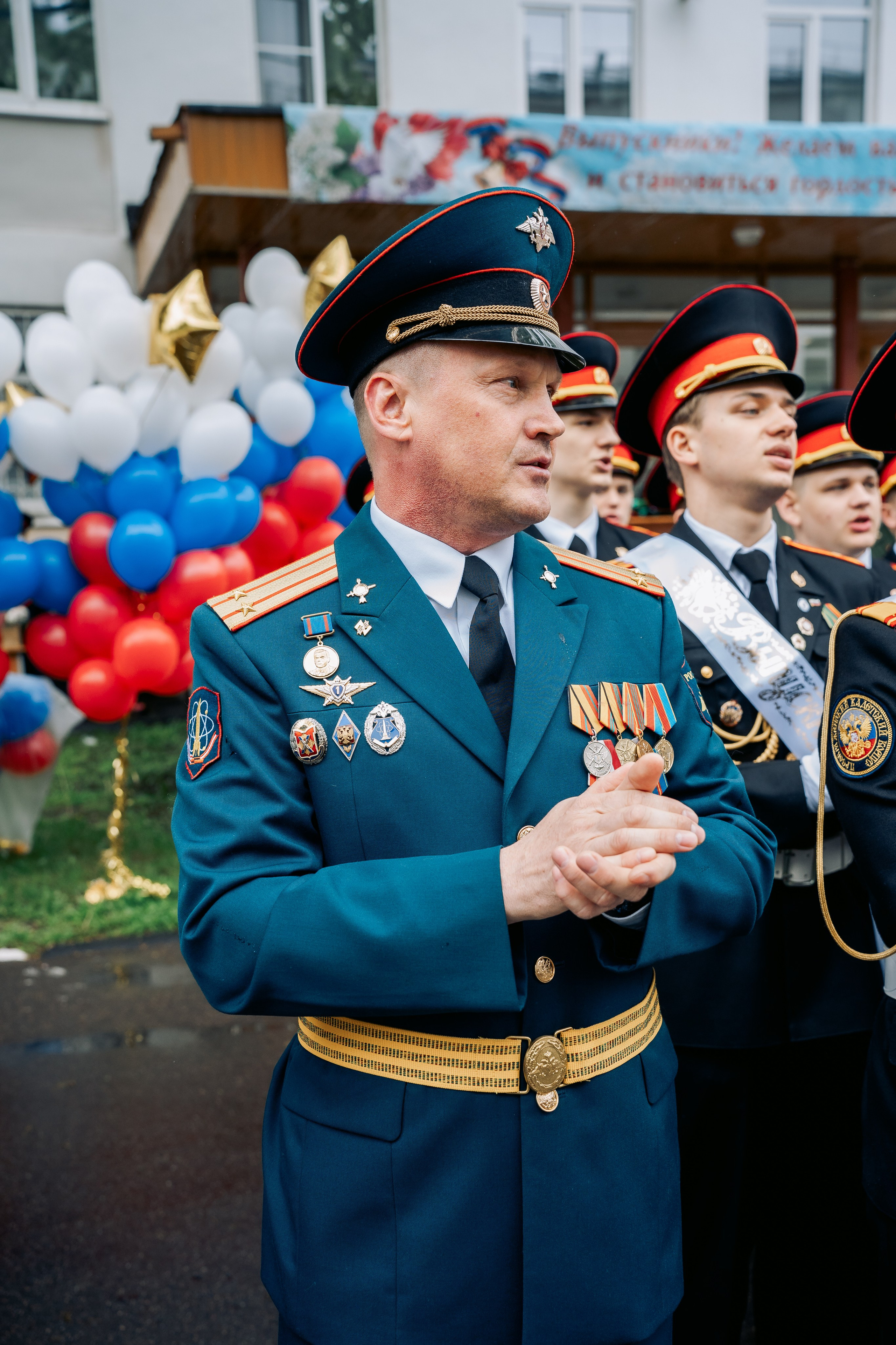 Кадеты Последний звонок. Фотограф Казакова Анастасия