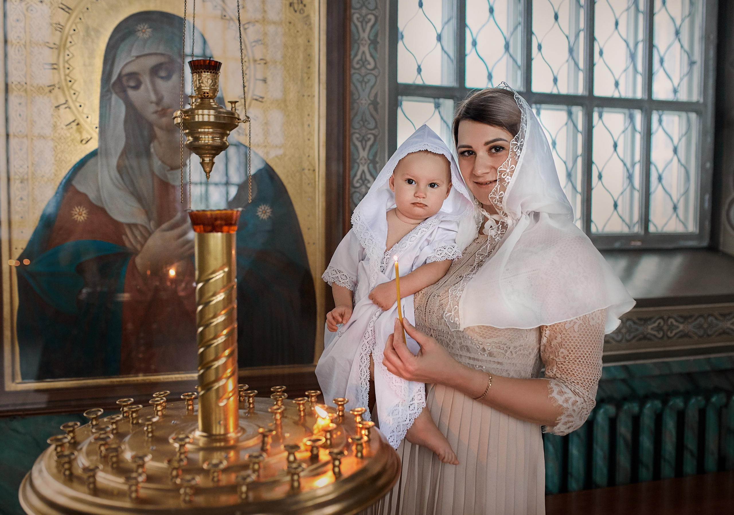 Таинство Крещения. Детский фотограф новорождённых в Ростове-на-Дону. Фотограф крещения. Фотограф Беременности. Детская фотосессия на год