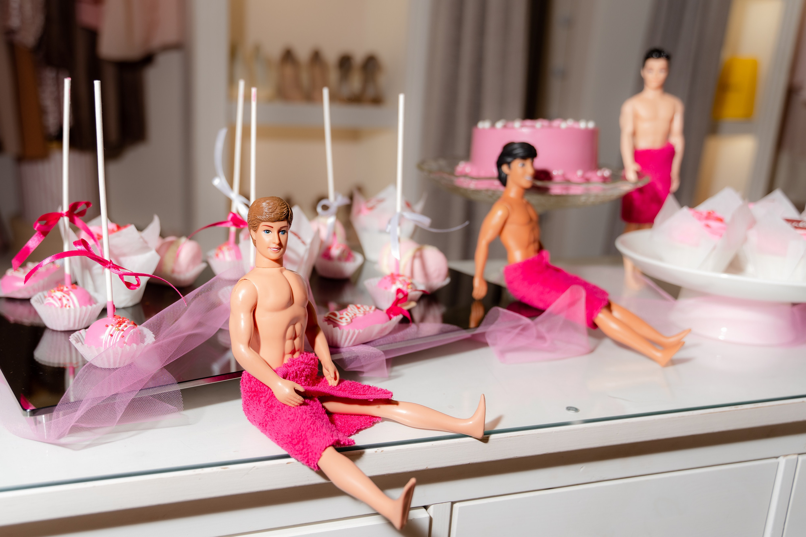 Фотосъёмка дня рождения в стиле Барби. Портретный и свадебный фотограф Алла Карени Москва