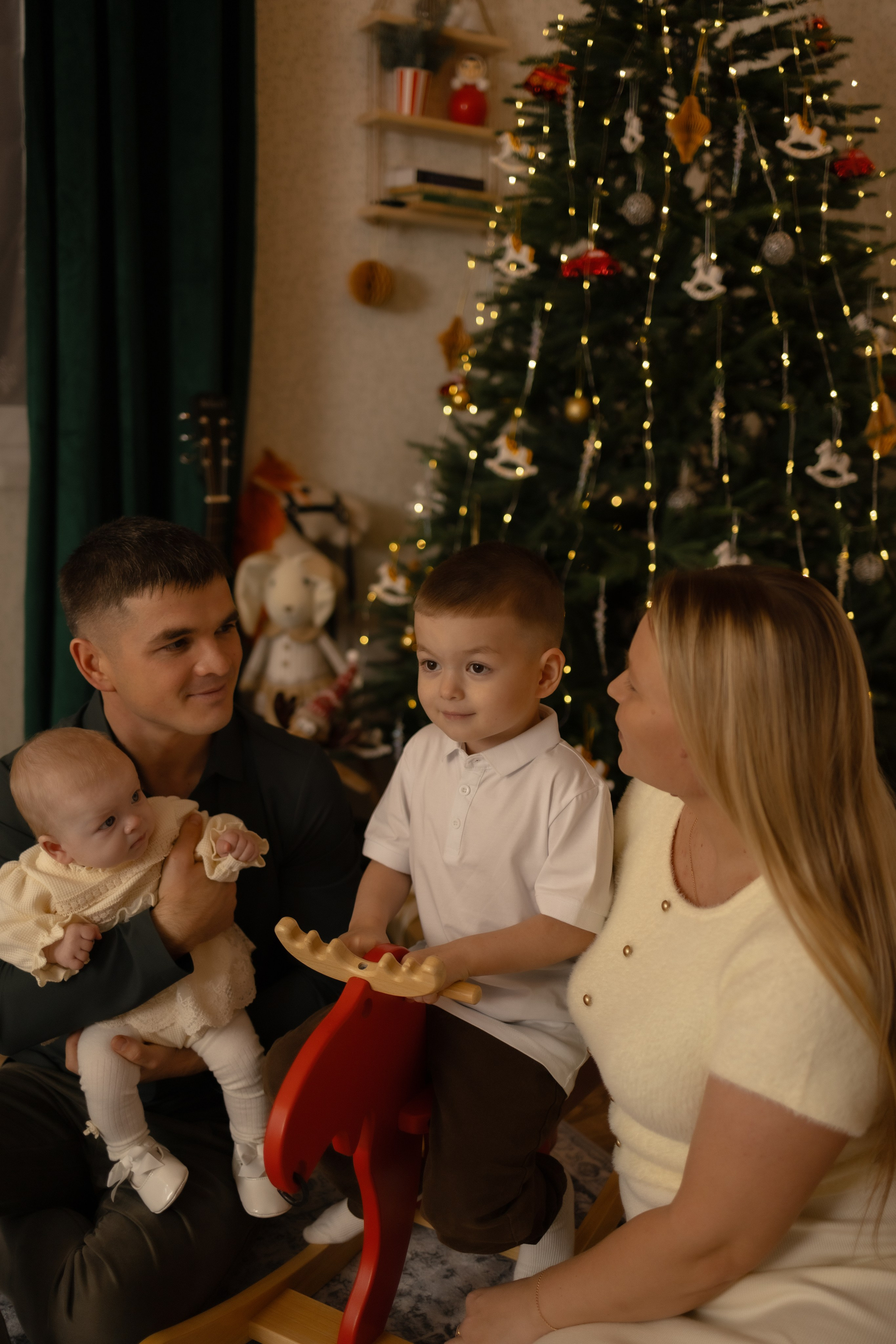 Семейная новогодняя. Фотограф Татьяна Семенова