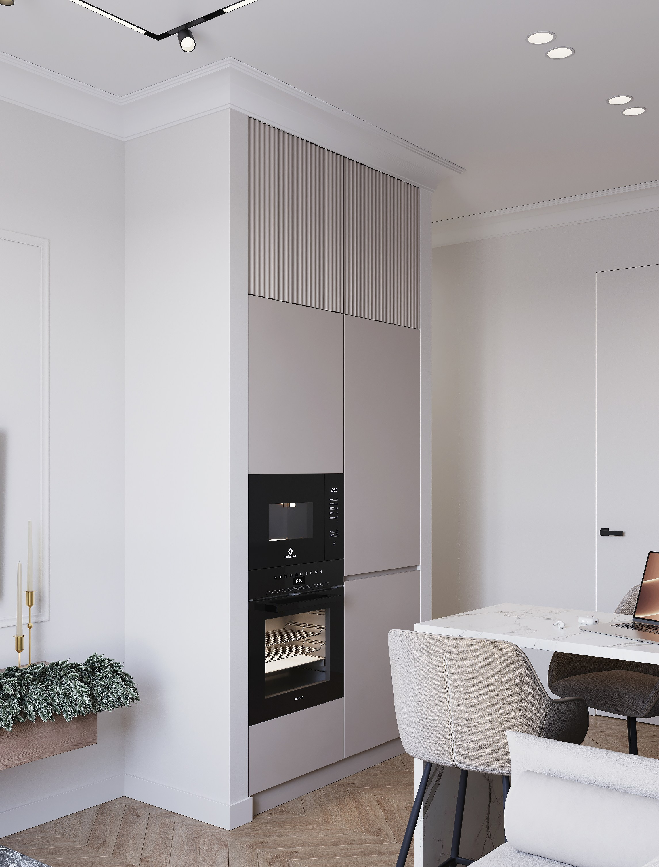 Датские кварталы 38 m². Заказать 3d визуализацию интерьеров — Дарья Веденёва