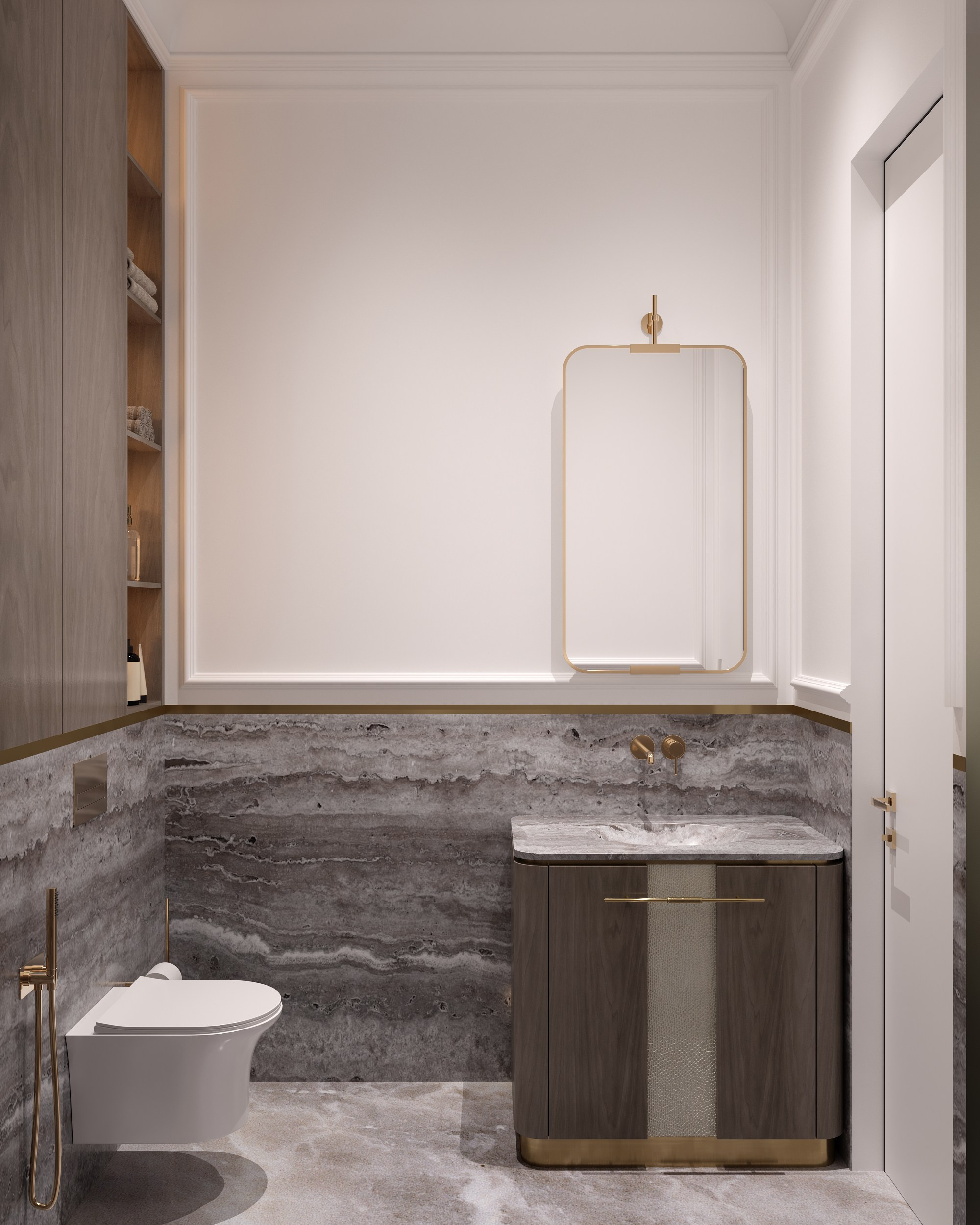 Визуализация Спа в частном доме. Архитектор-дизайнер в Казани