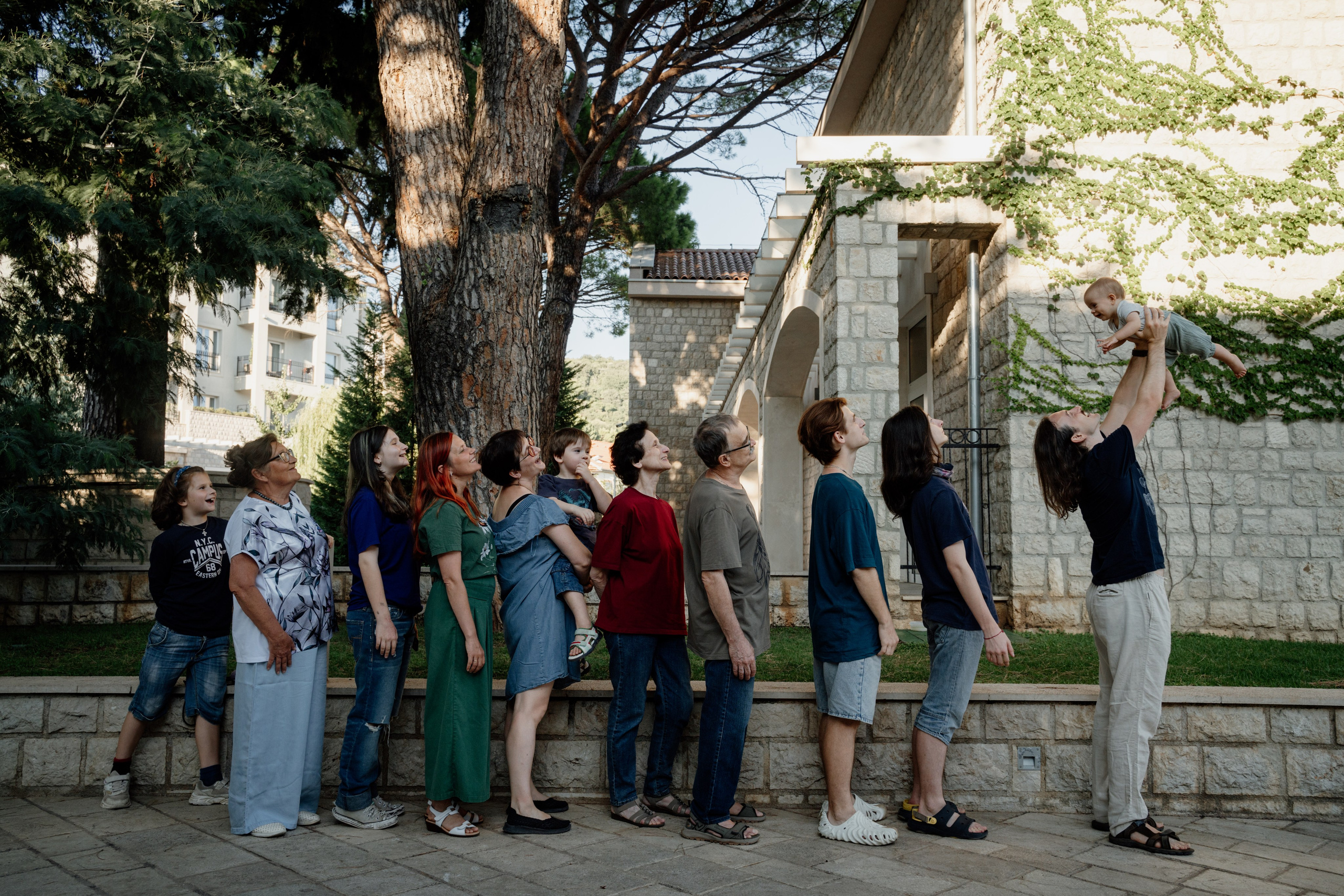 Big family. Photographer in Montenegro | Фотограф в Черногории