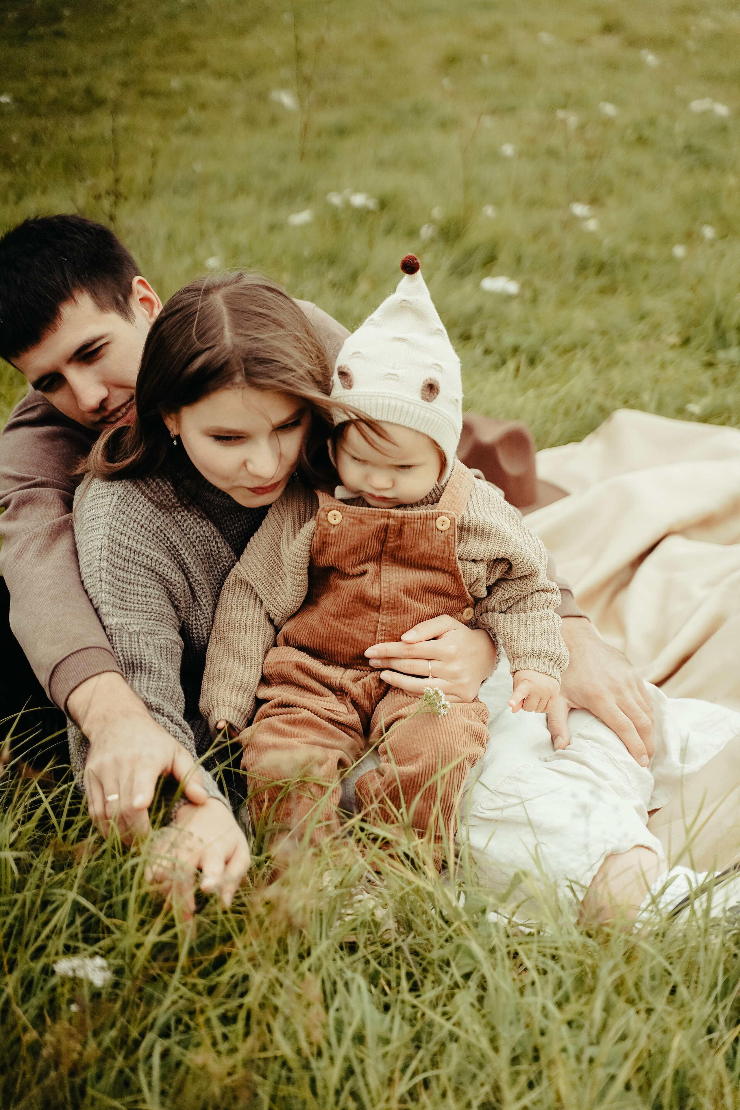Семейная фотосъемка в поле. Бирск