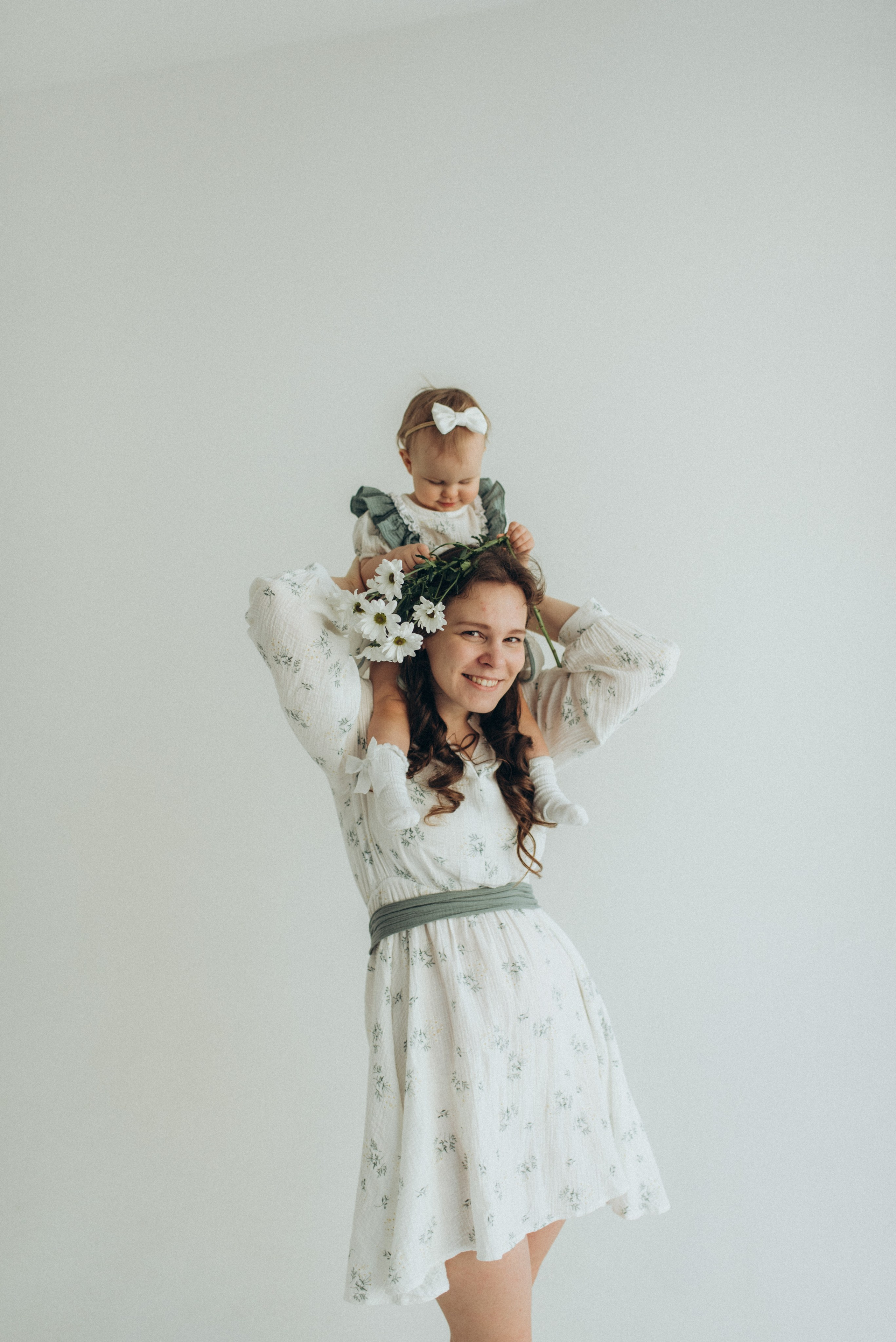 Мама и дочка. Семейный фотограф в Москве Екатерина Север