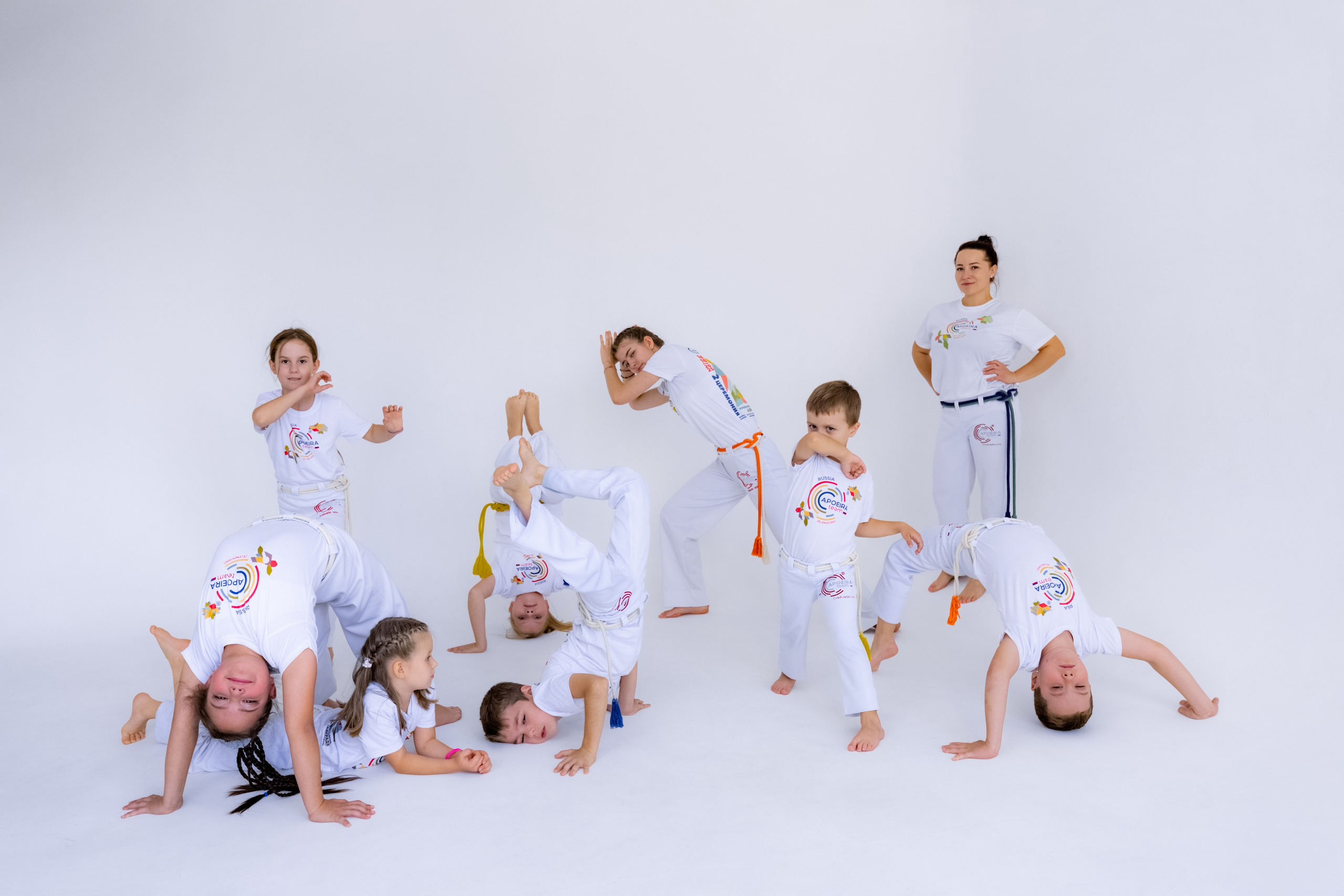 Фотосессия для спортивной школы копоэйры в Зеленограде. Детский и семейный фотограф Евгения Вахнеева Москва Зеленоград